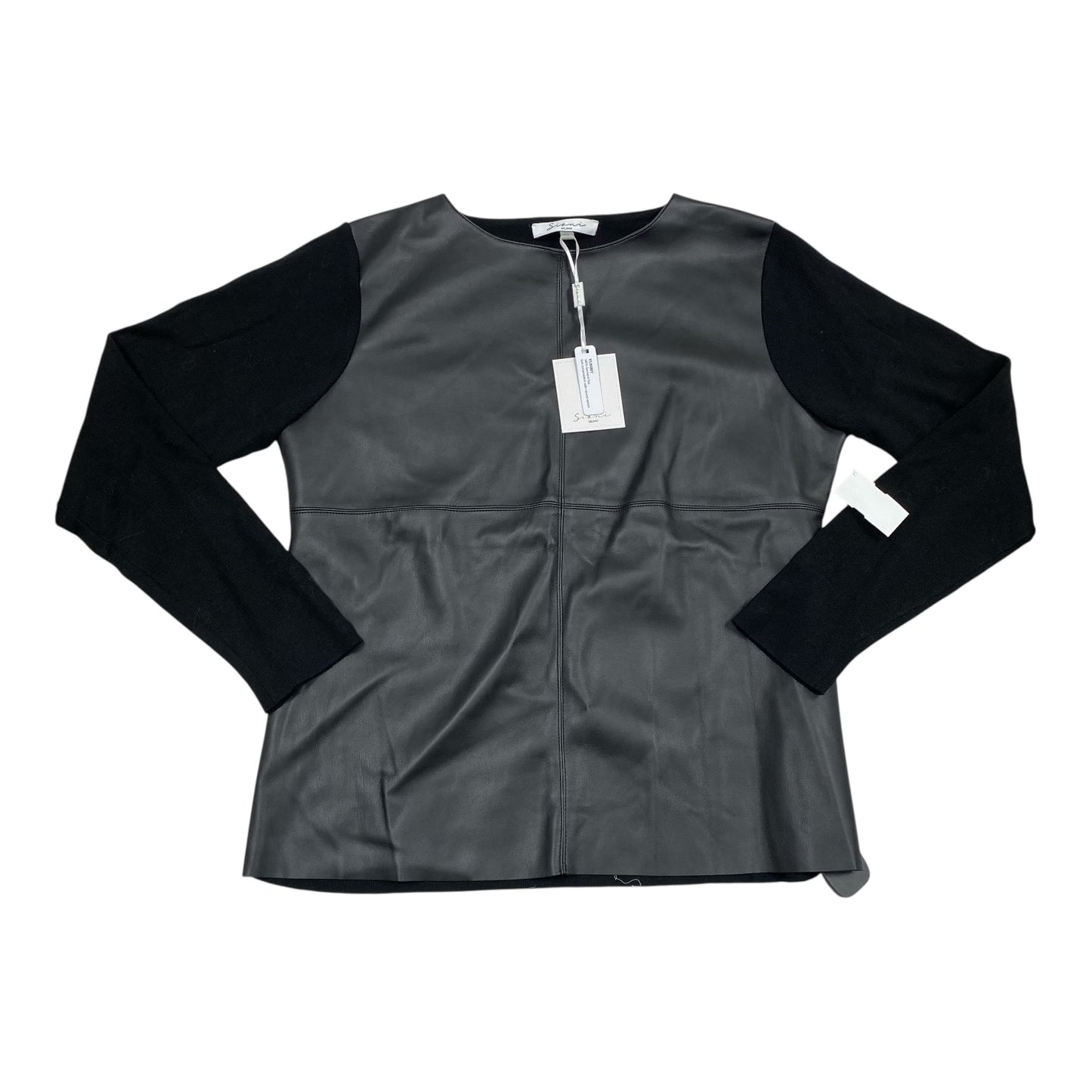 Top Ls By Sioni In Black, Size:M