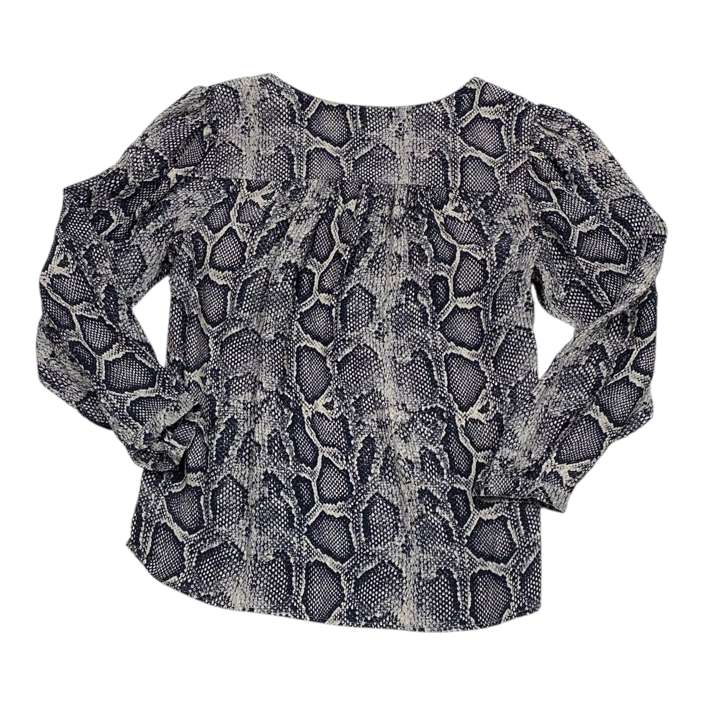 Top Ls By Rebecca Taylor In Snakeskin Print, Size:4