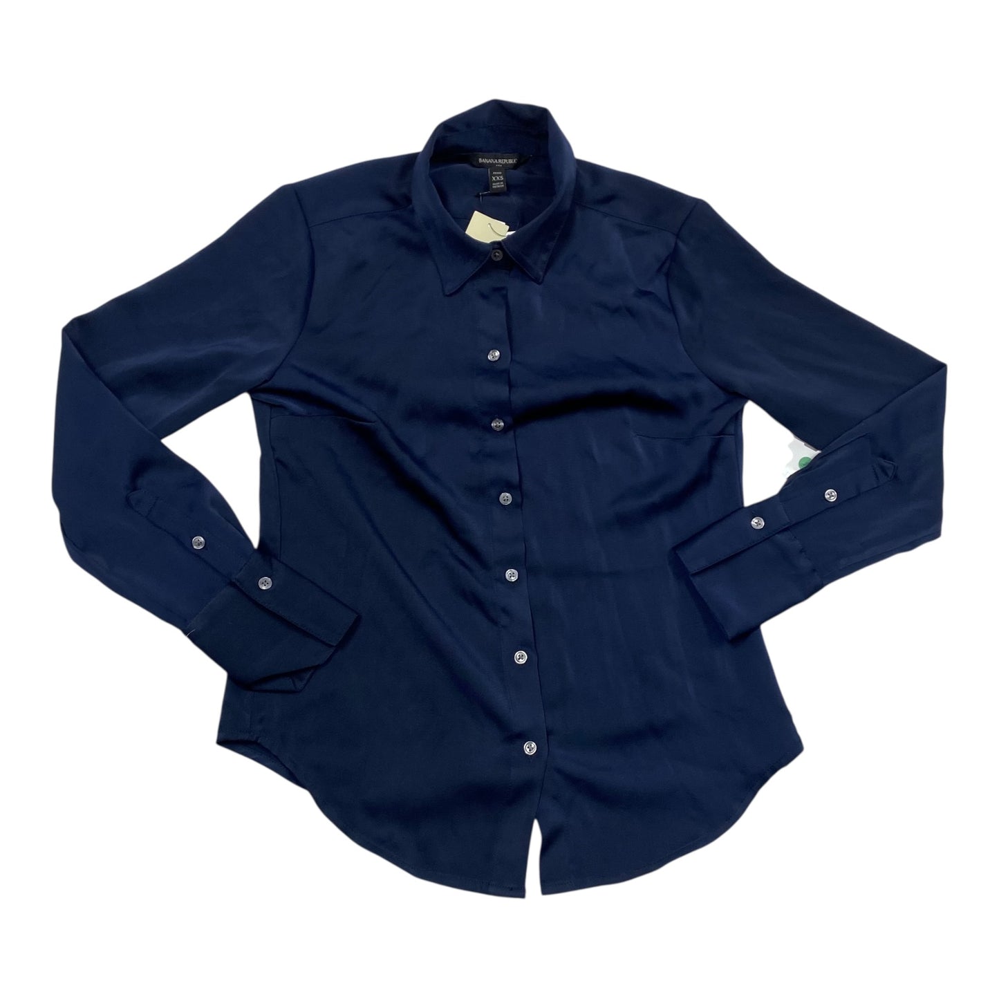 Top Ls By Banana Republic In Navy, Size:Xxsp