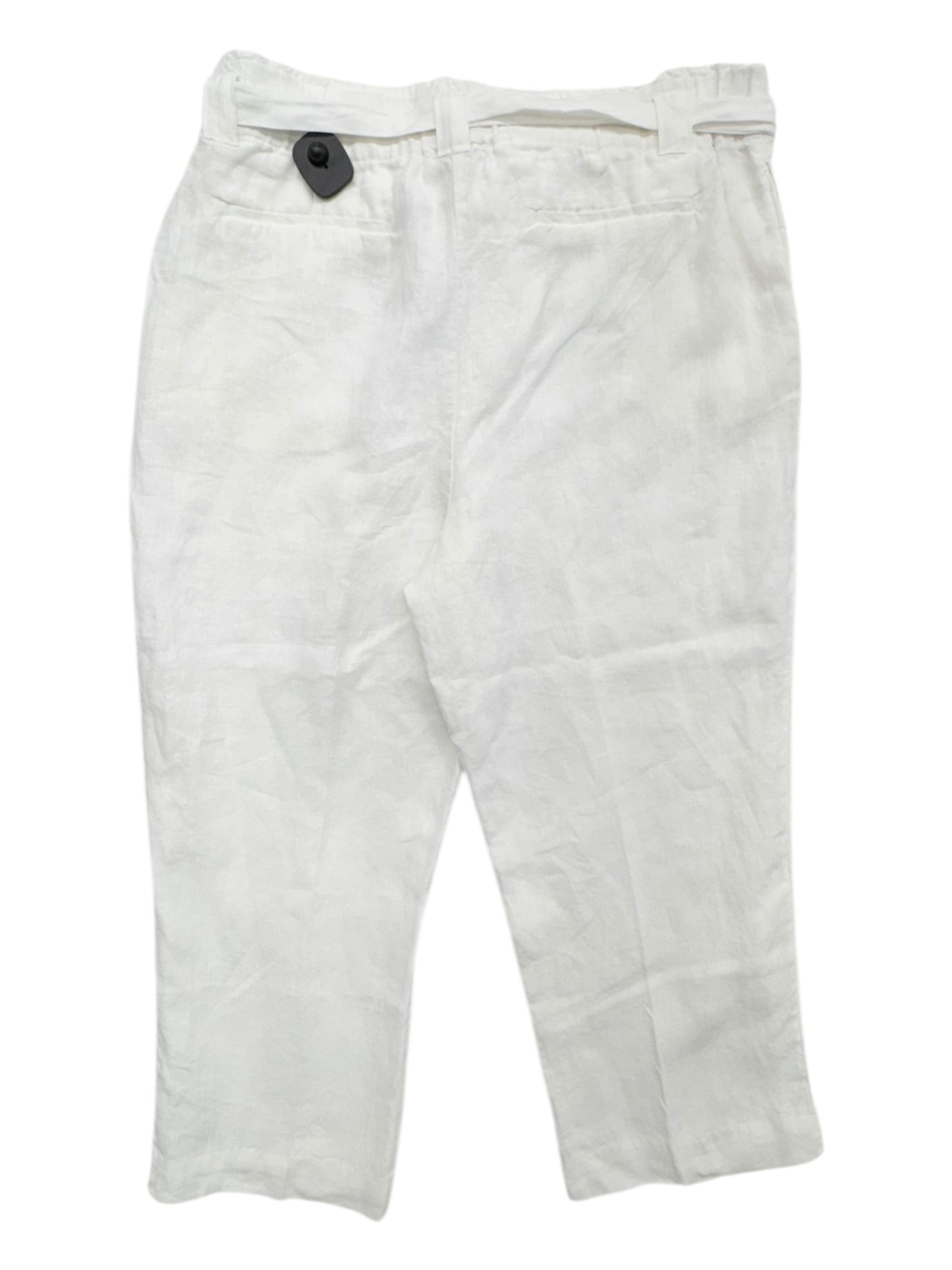 Pants Linen By Chicos In White, Size:18