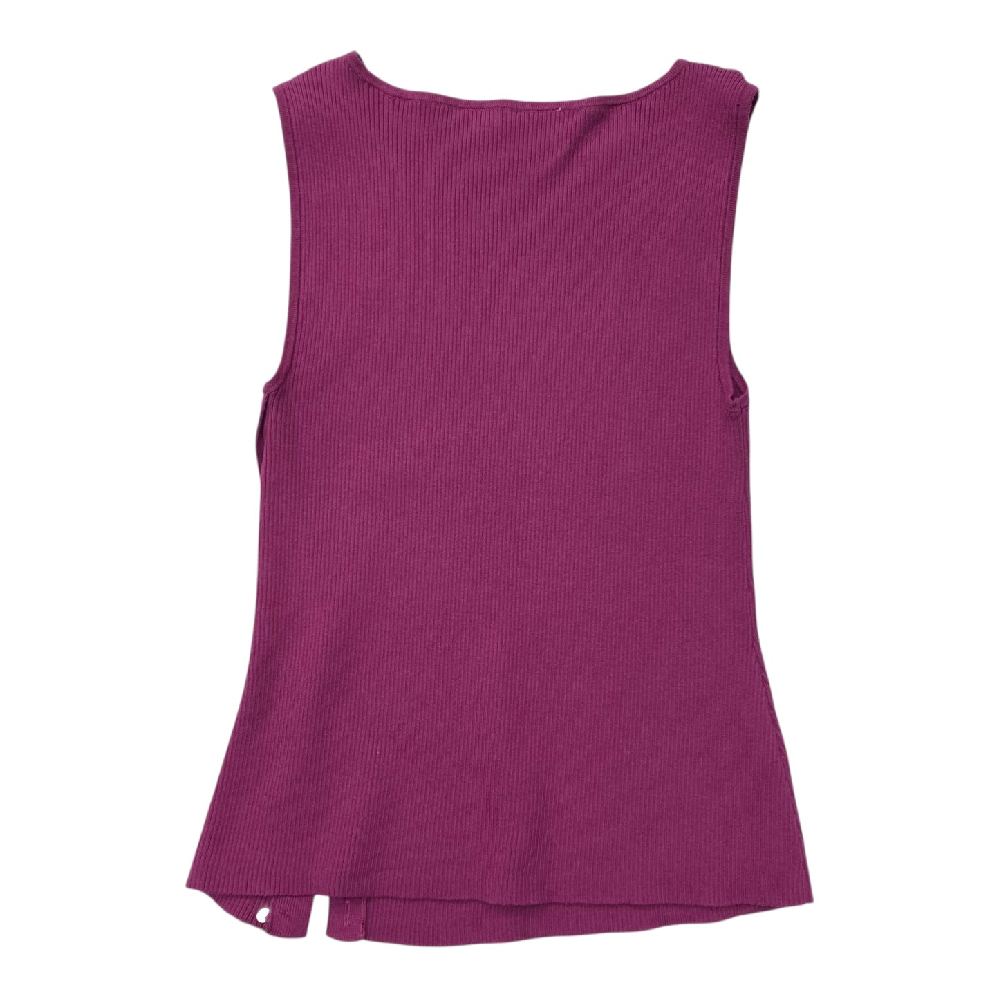Top Sleeveless By Abercrombie And Fitch In Purple, Size:M