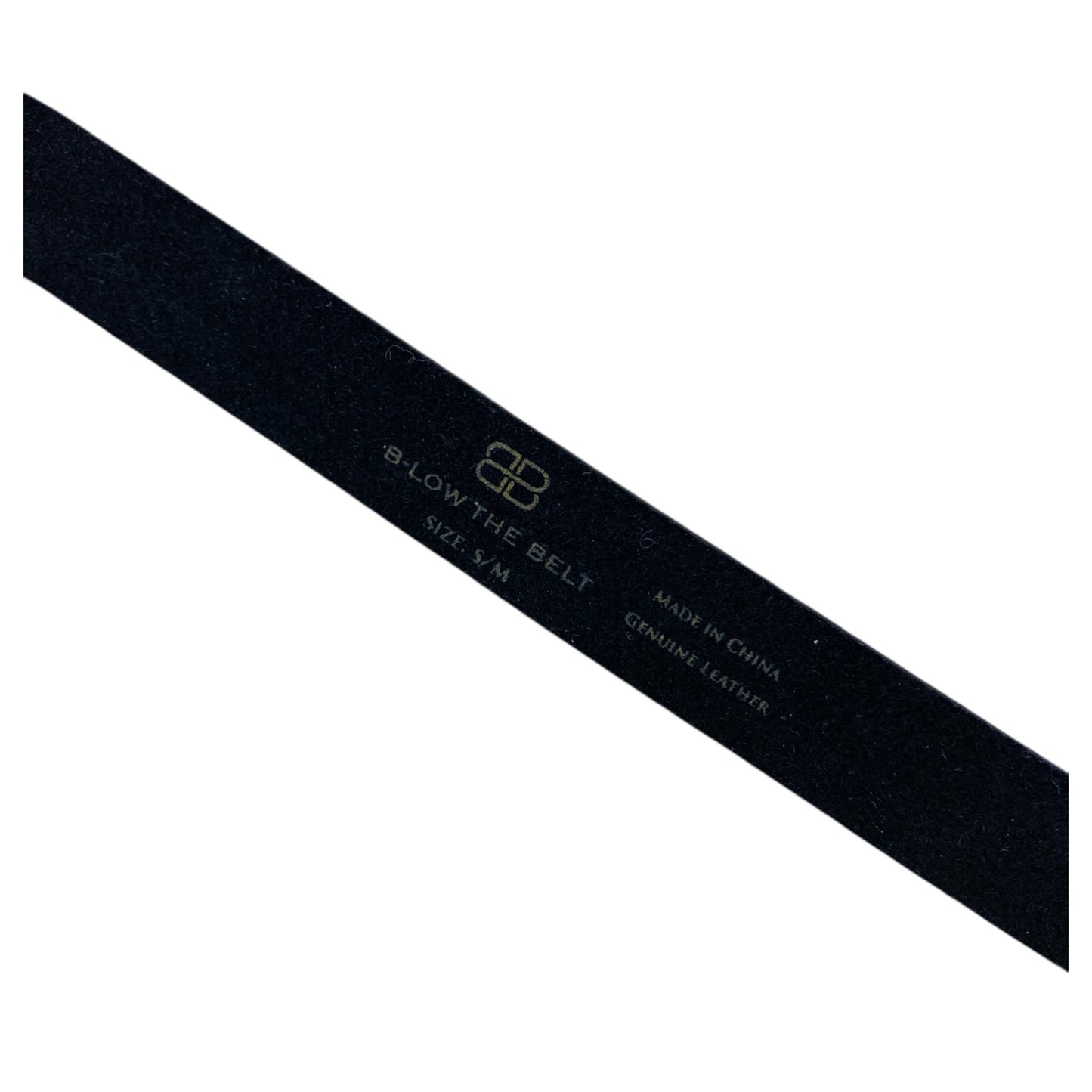Belt Leather By B Low the belt In Black