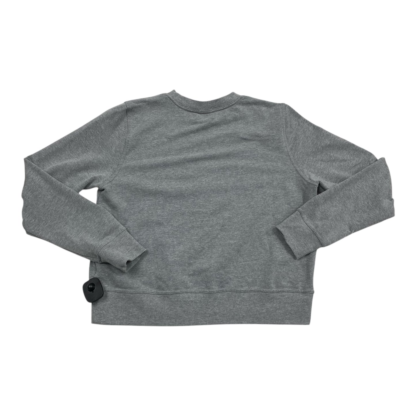 Athletic Sweatshirt Crewneck By Nike Apparel In Grey, Size:M