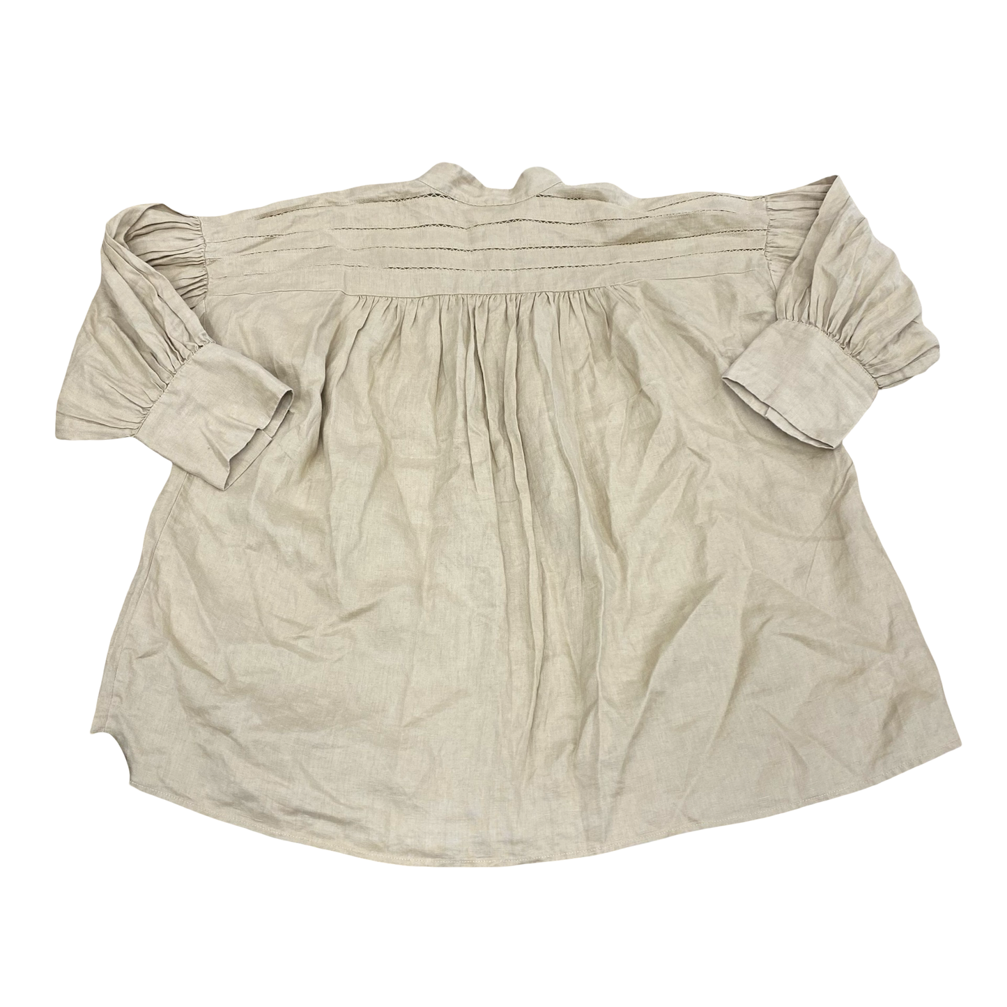 Top Ls By Banana Republic In Tan, Size:M