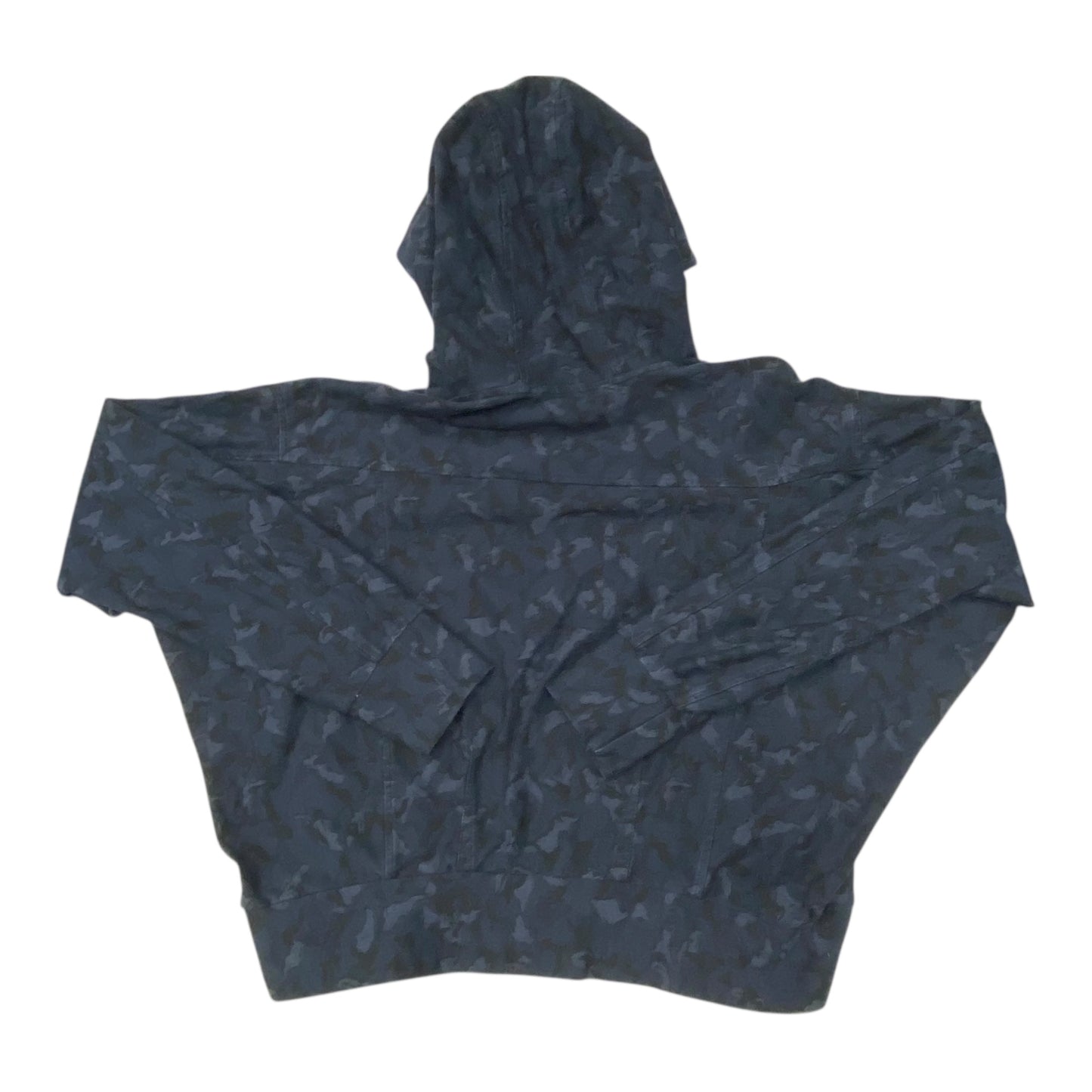 Athletic Top Ls Hoodie By Athleta In Camouflage Print, Size:M