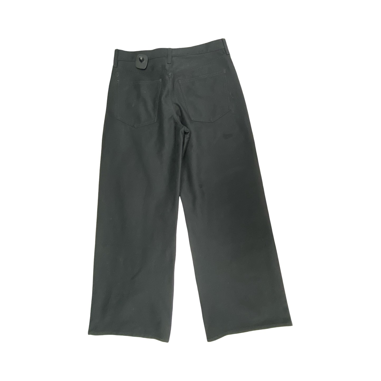 Jeans Wide Leg By Lululemon In Black Denim, Size:4