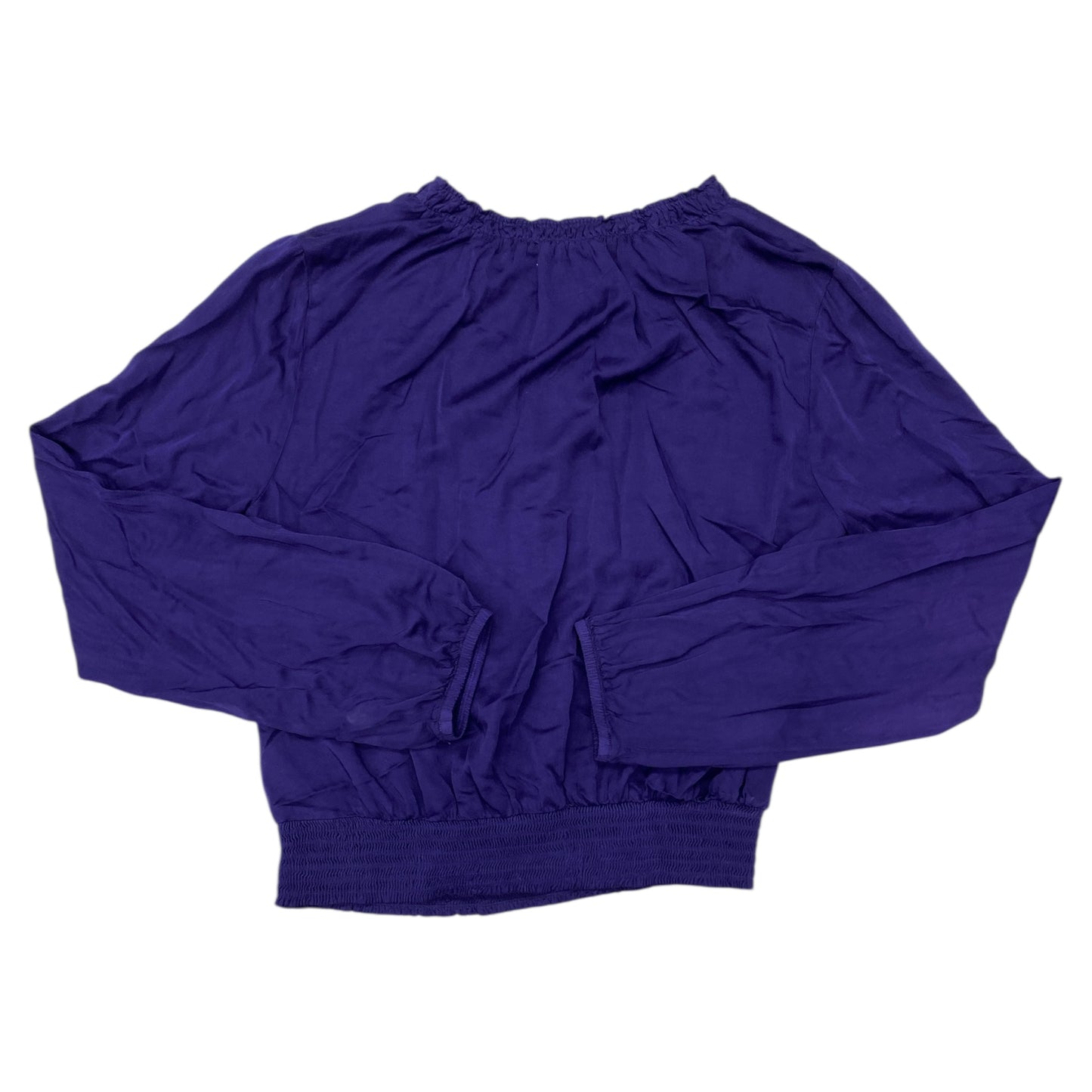 Top Ls By Cloth & Stone In Purple, Size:M