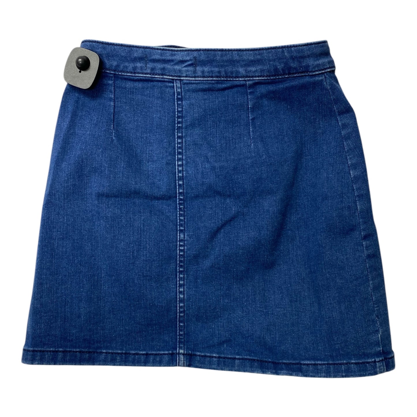 Skirt Midi By Free People In Blue Denim, Size:2