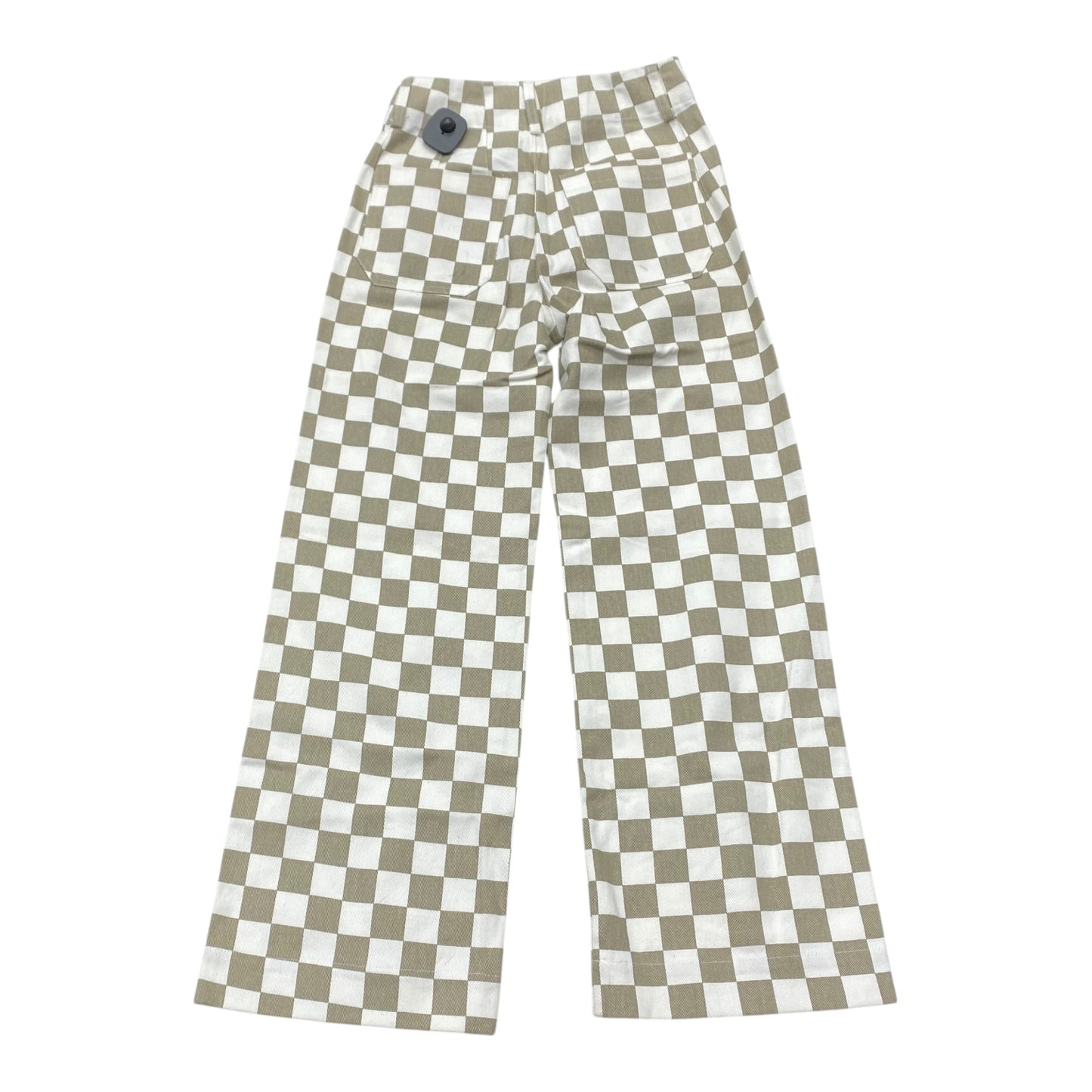 Jeans Wide Leg By Altard State In Checkered Pattern, Size:S