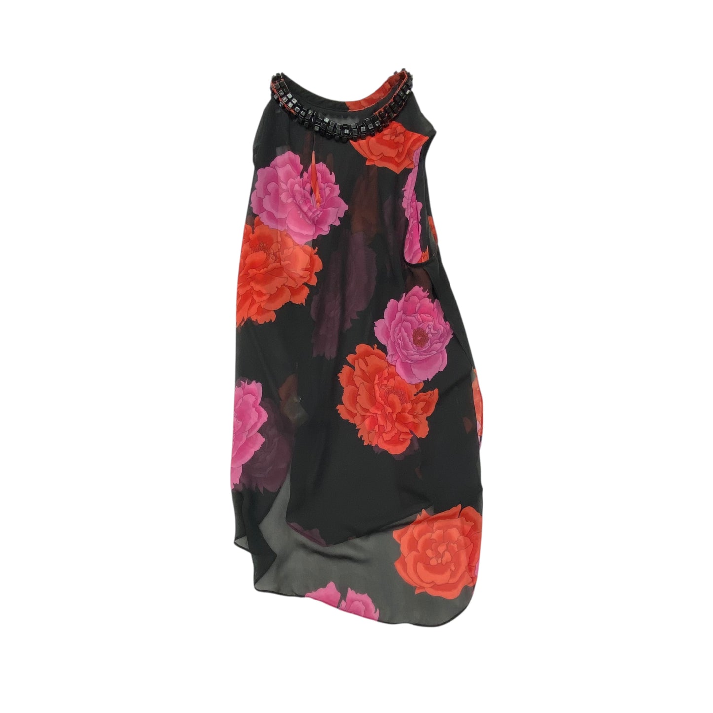 Top Sleeveless By Chaus In Floral Print, Size:S