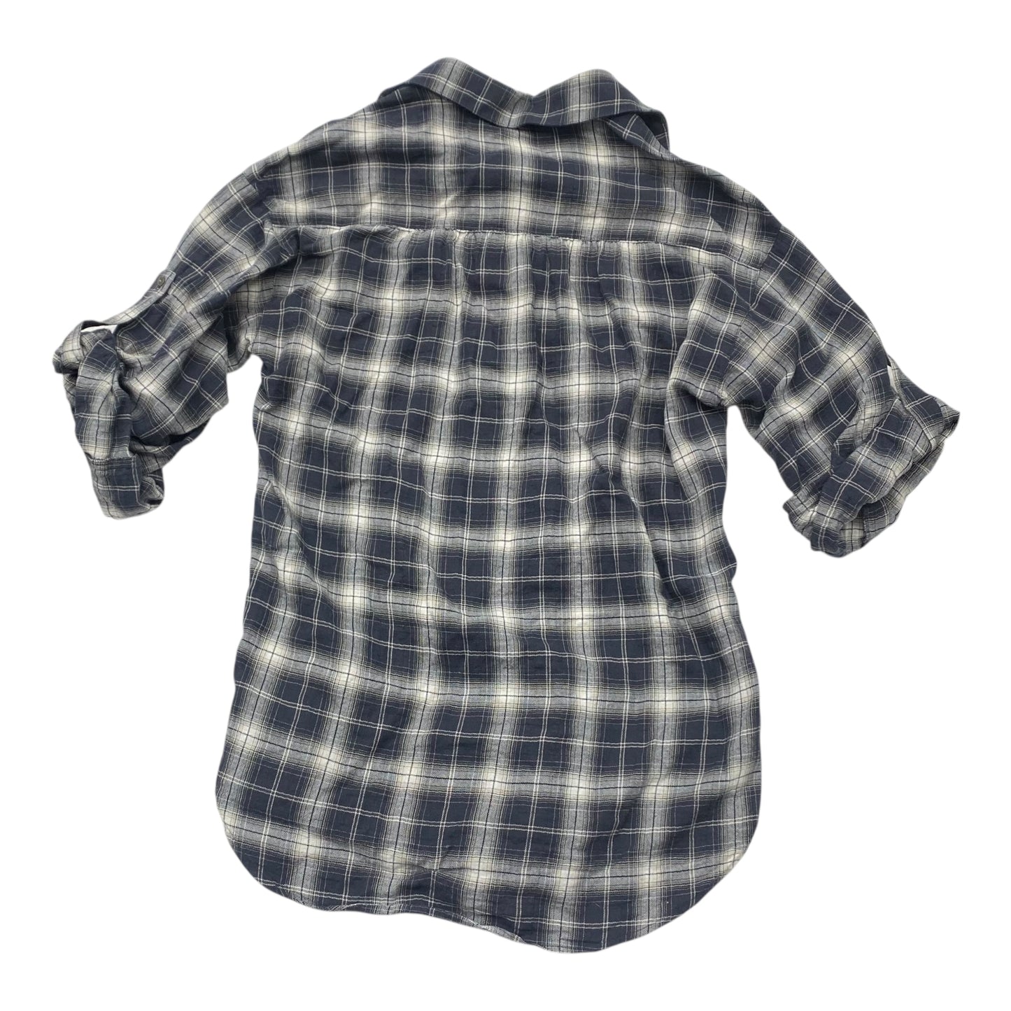 Top Ls By Vince In Plaid Pattern, Size:S