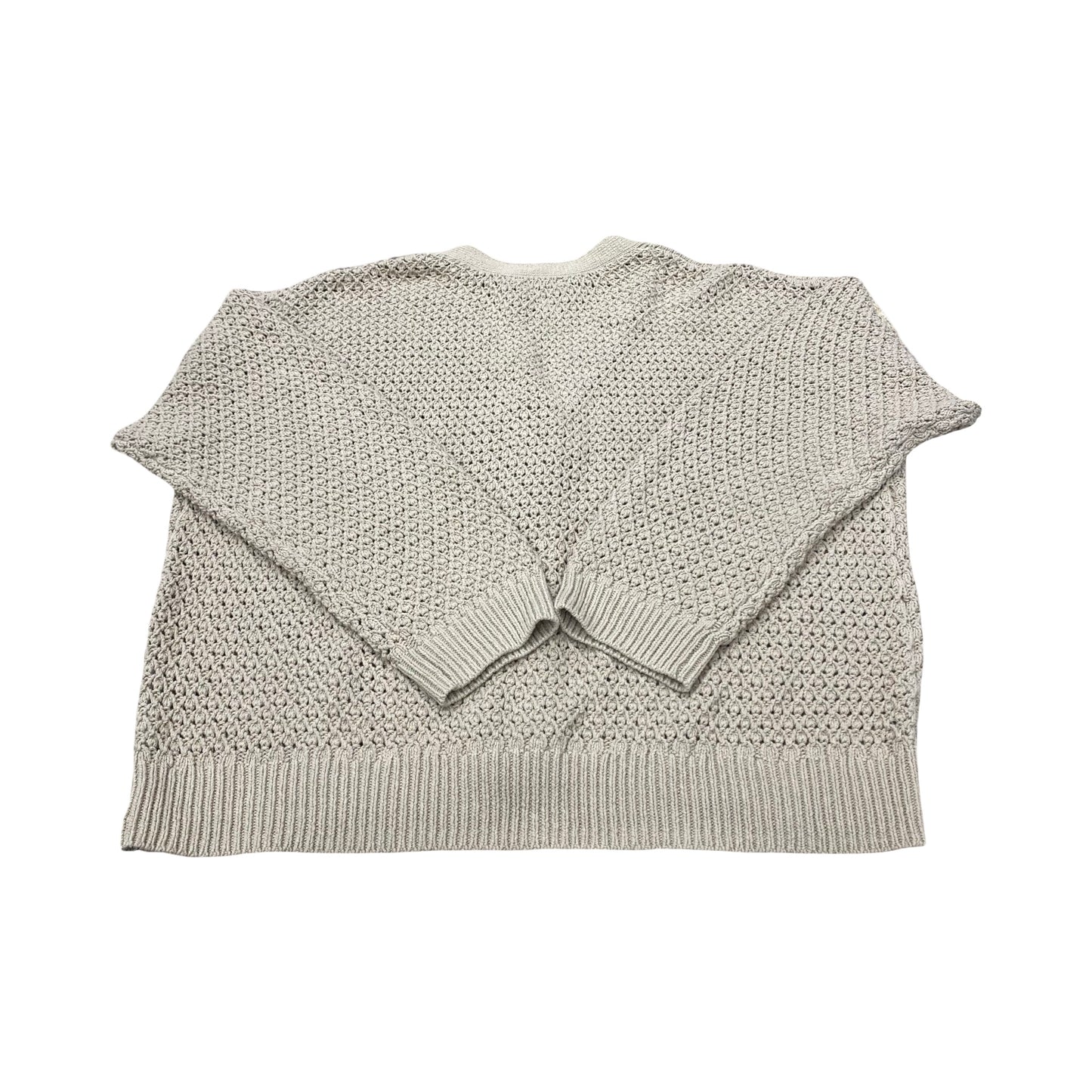 Sweater Cardigan By Madewell In Tan, Size:1X