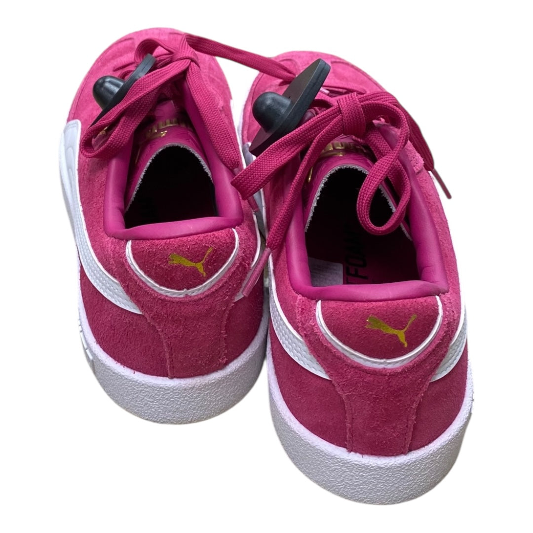 Shoes Sneakers By Puma In Pink & White, Size:8.5