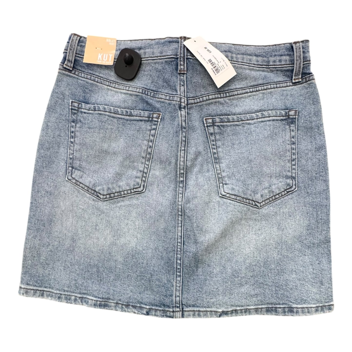 Skirt Midi By Kut In Blue Denim, Size:6