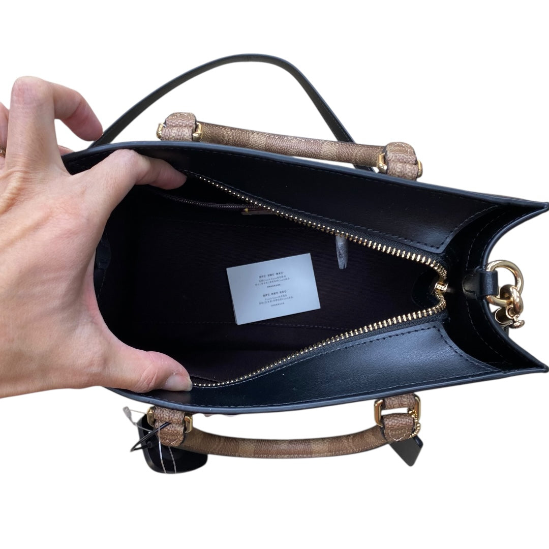 Handbag Designer By Coach In Brown, Size:Small