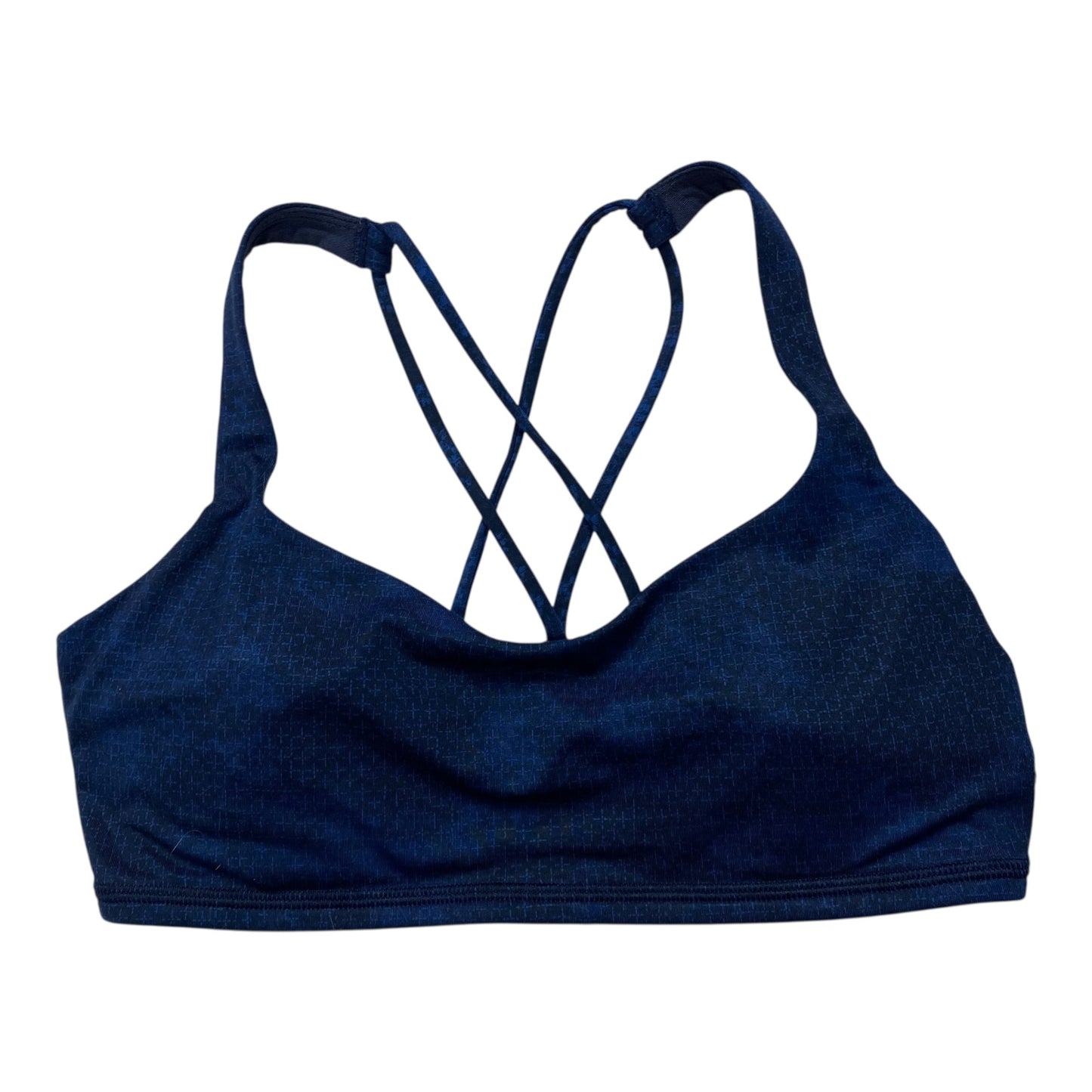 Athletic Bra By Lululemon In Blue, Size:6