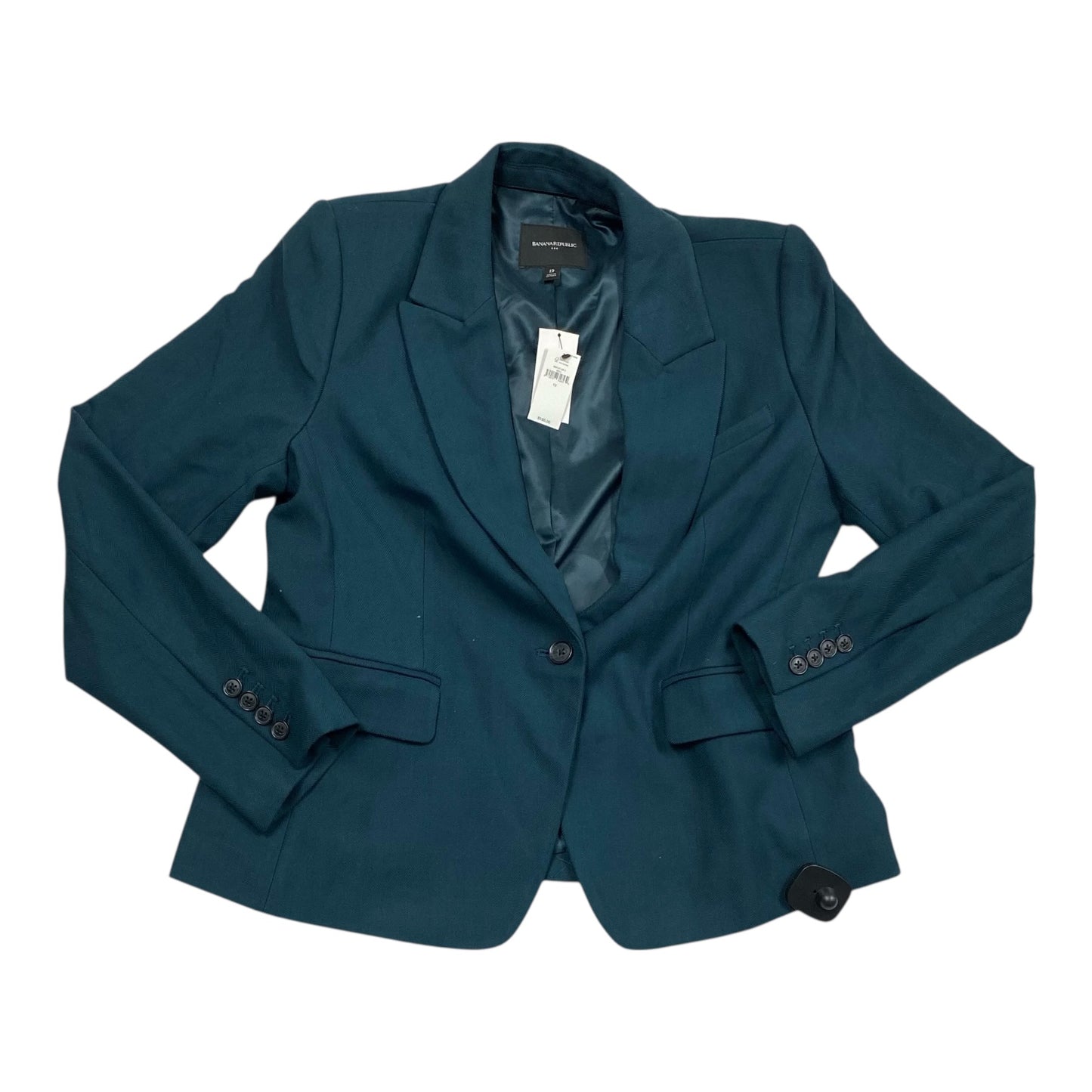 Blazer By Banana Republic In Green, Size:12