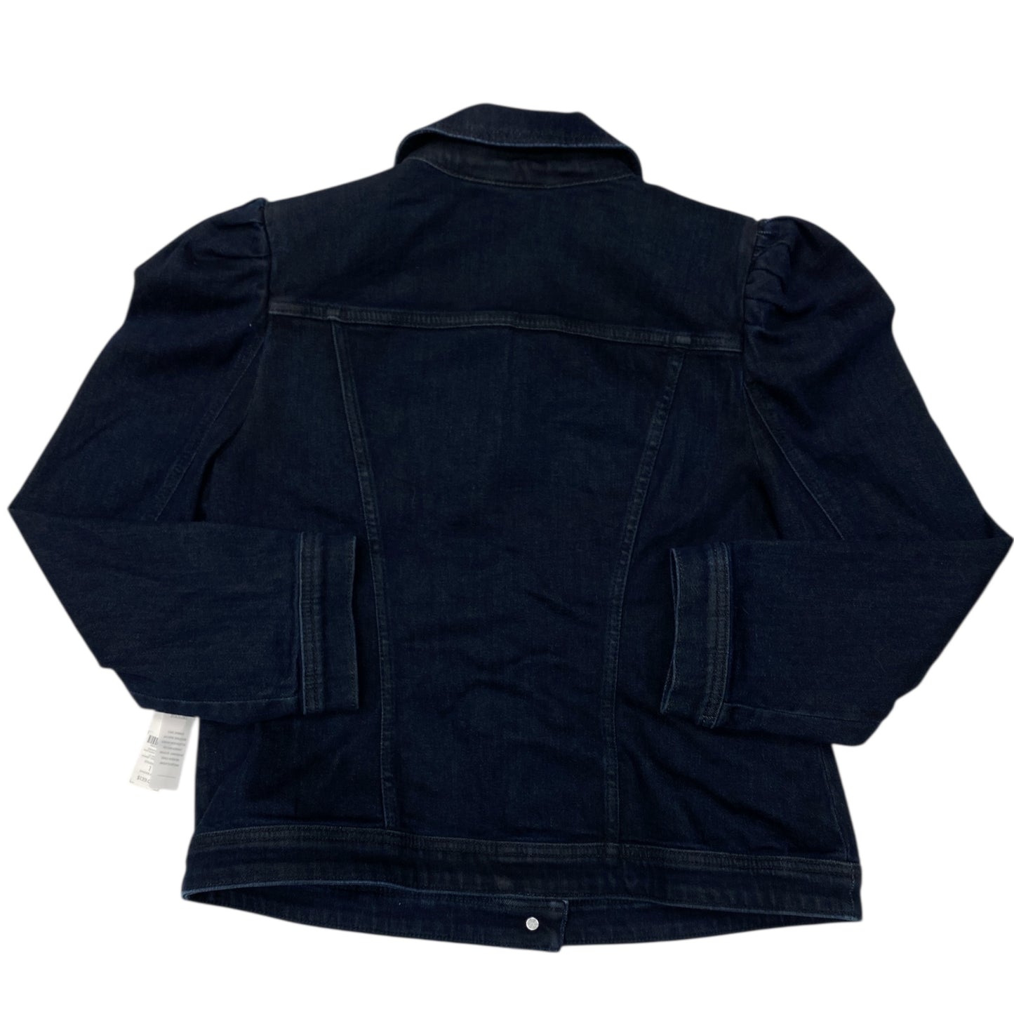 Blazer By Chicos In Blue Denim, Size:M