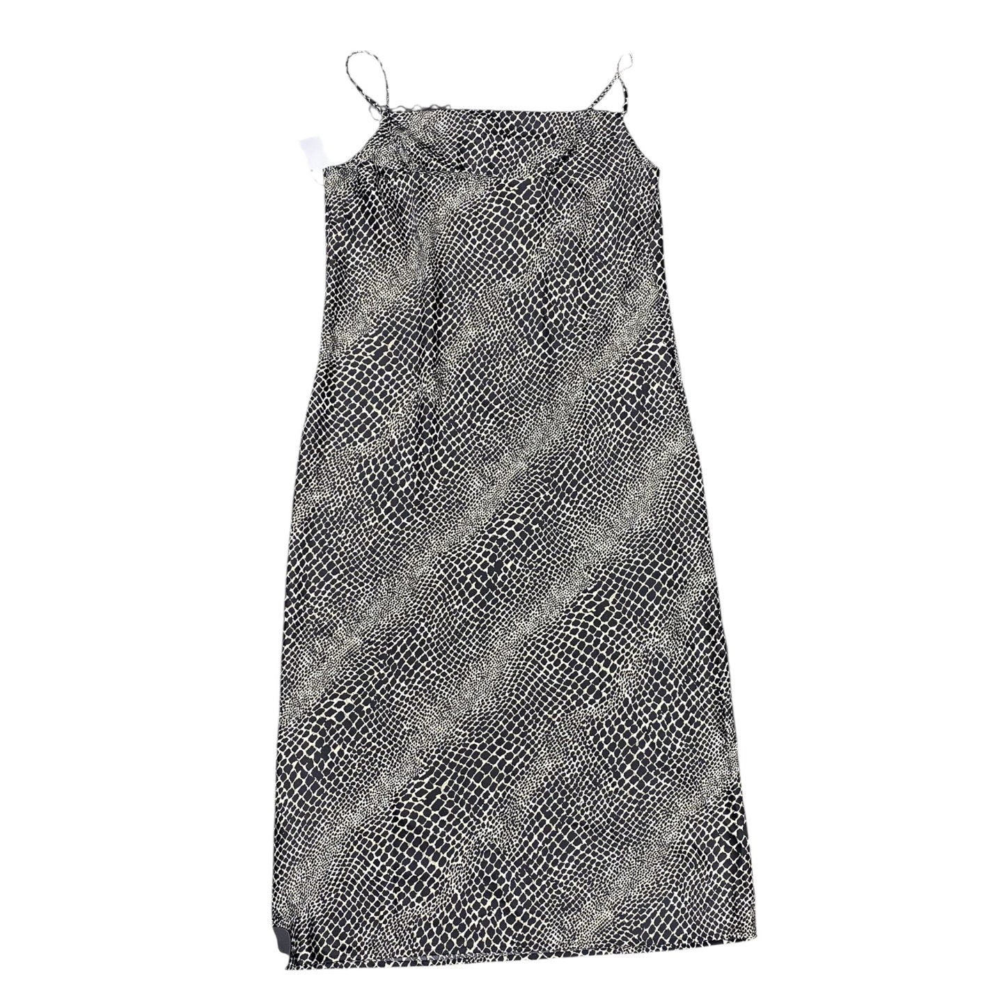 Dress Casual Maxi By Banana Republic In Snakeskin Print, Size:L