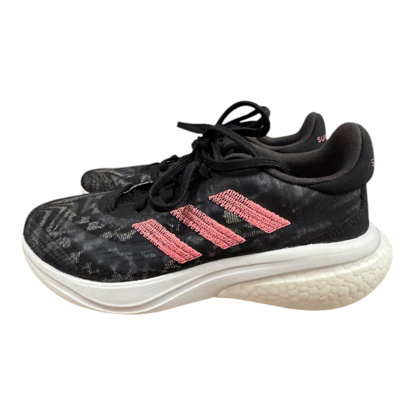 Shoes Athletic By Adidas In Black & Pink, Size:6