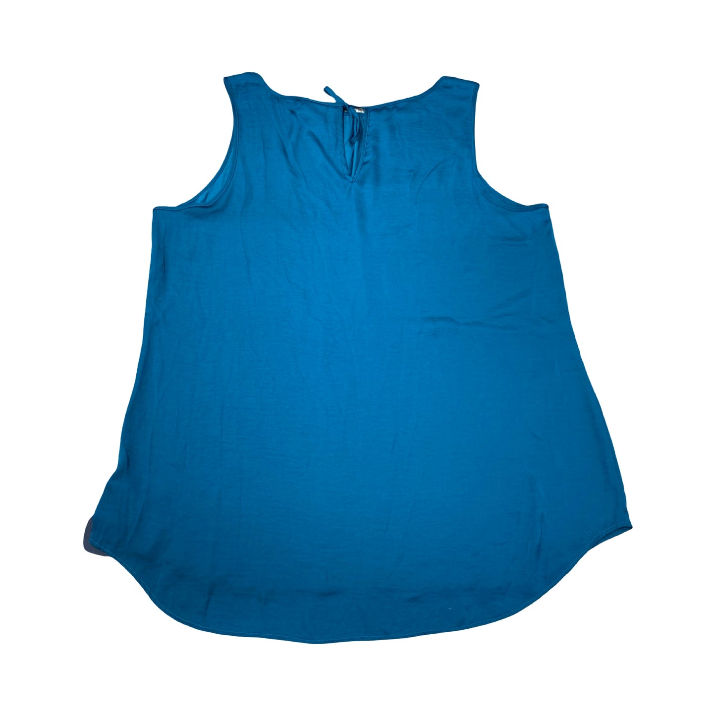 Top Sleeveless By Cabi In Teal, Size:Xl