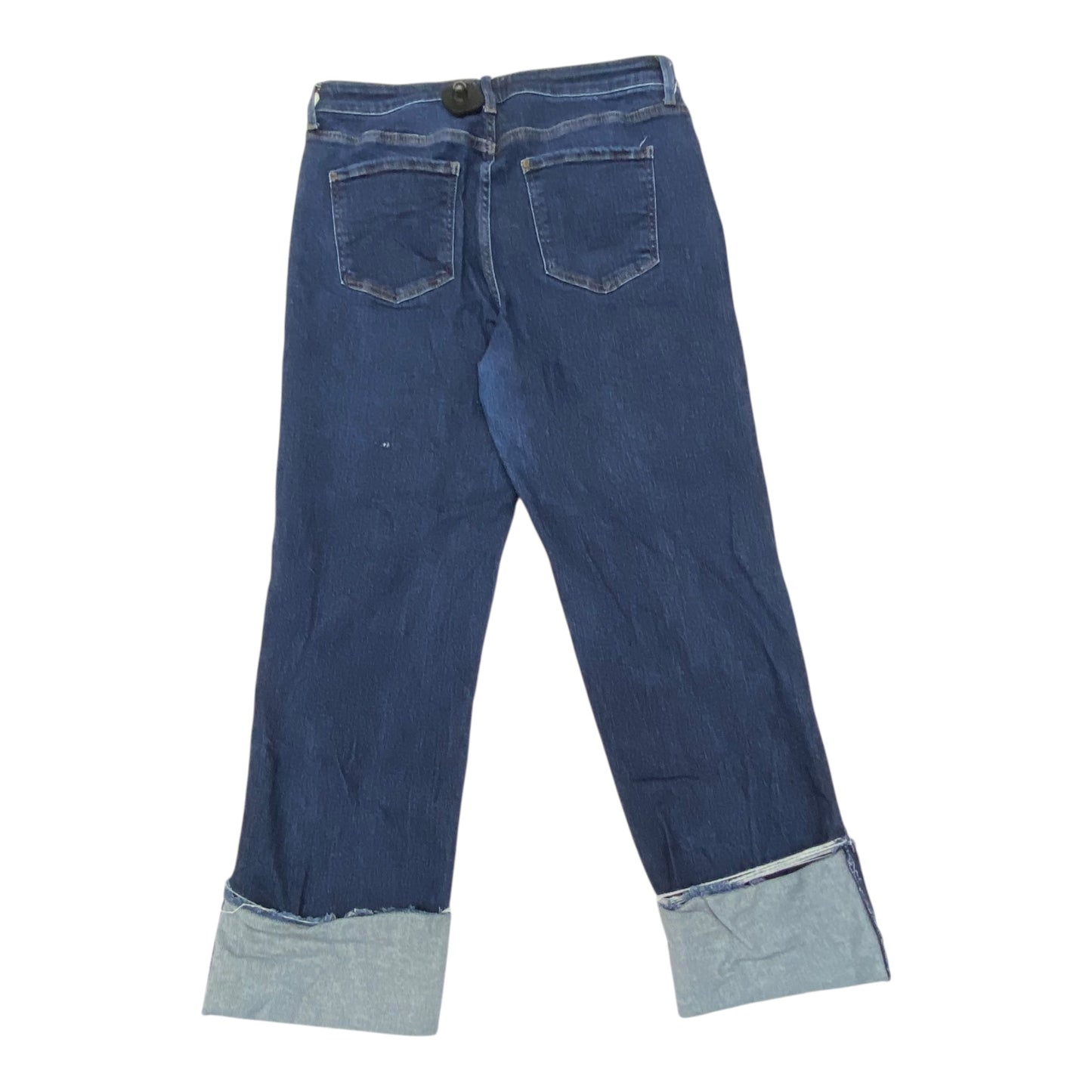 Jeans Cropped By Kut In Blue Denim, Size:8
