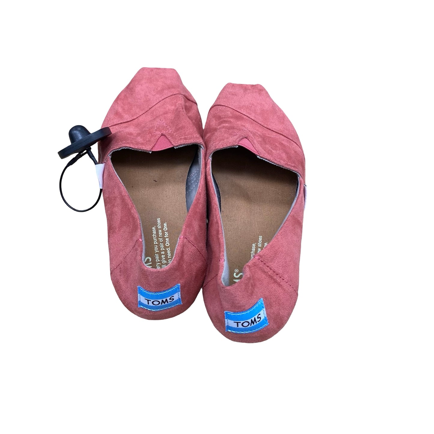Shoes Flats By Toms In Pink, Size:7