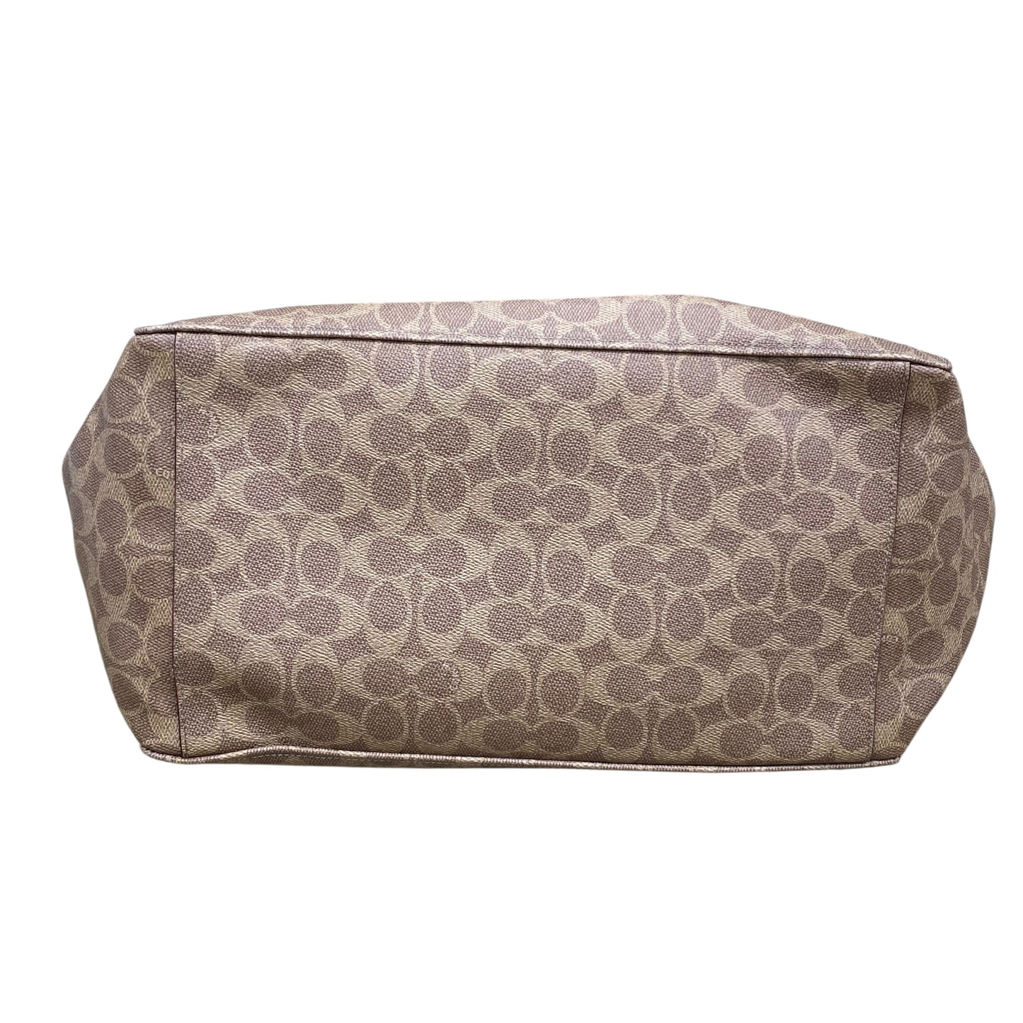Handbag Designer By Coach In Brown, Size:Large