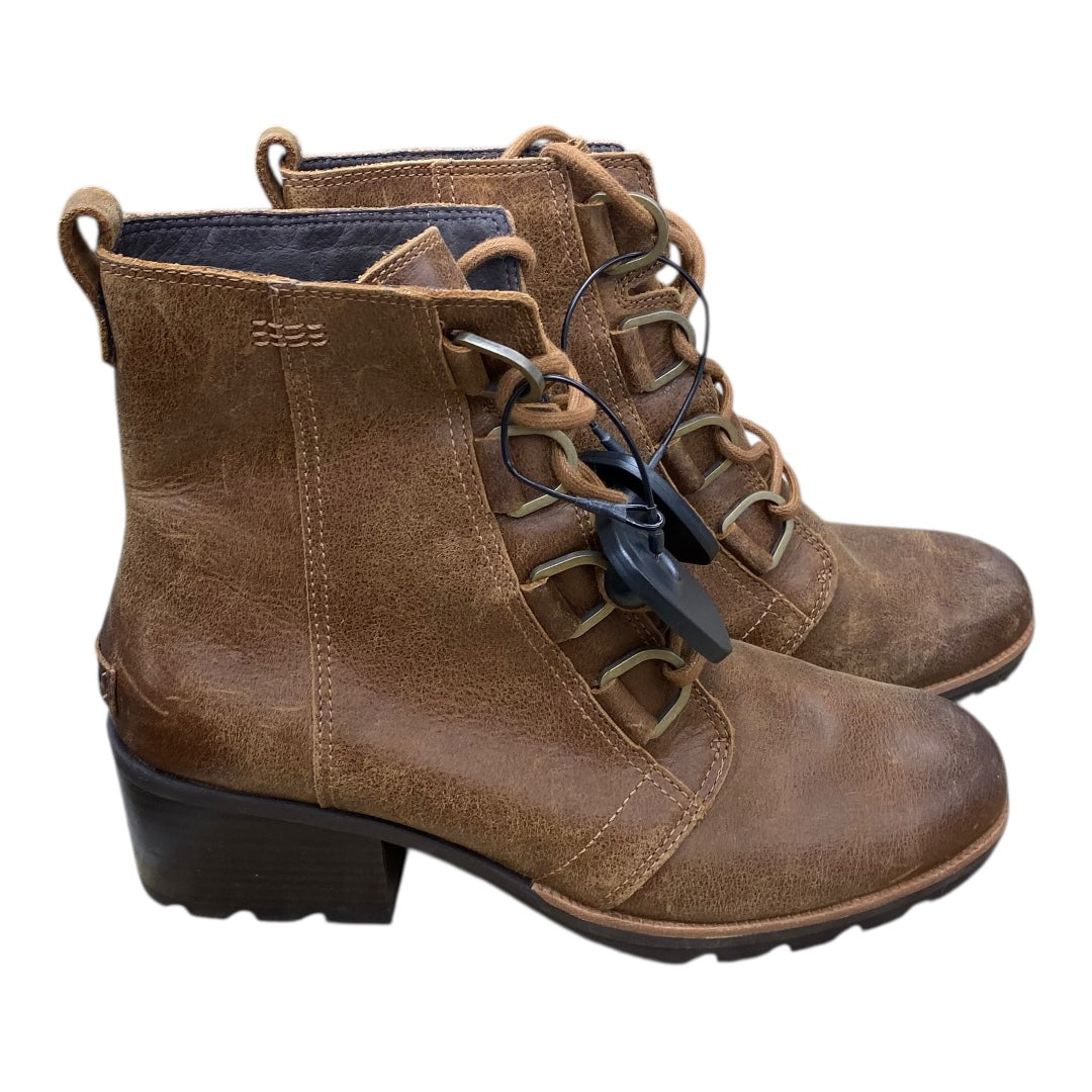 Boots Designer By Sorel In Brown, Size:10