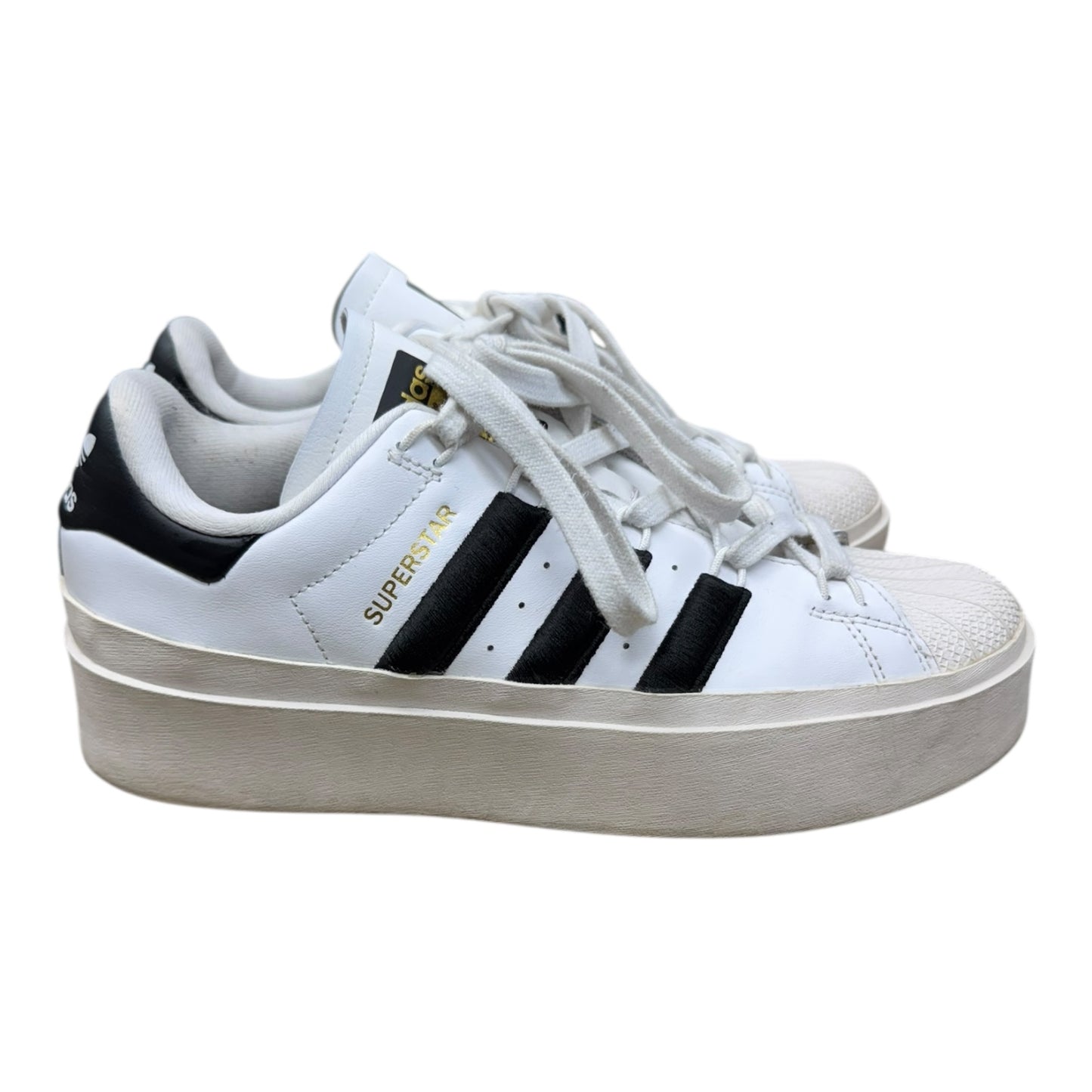Shoes Sneakers By Adidas In Black & White, Size:8
