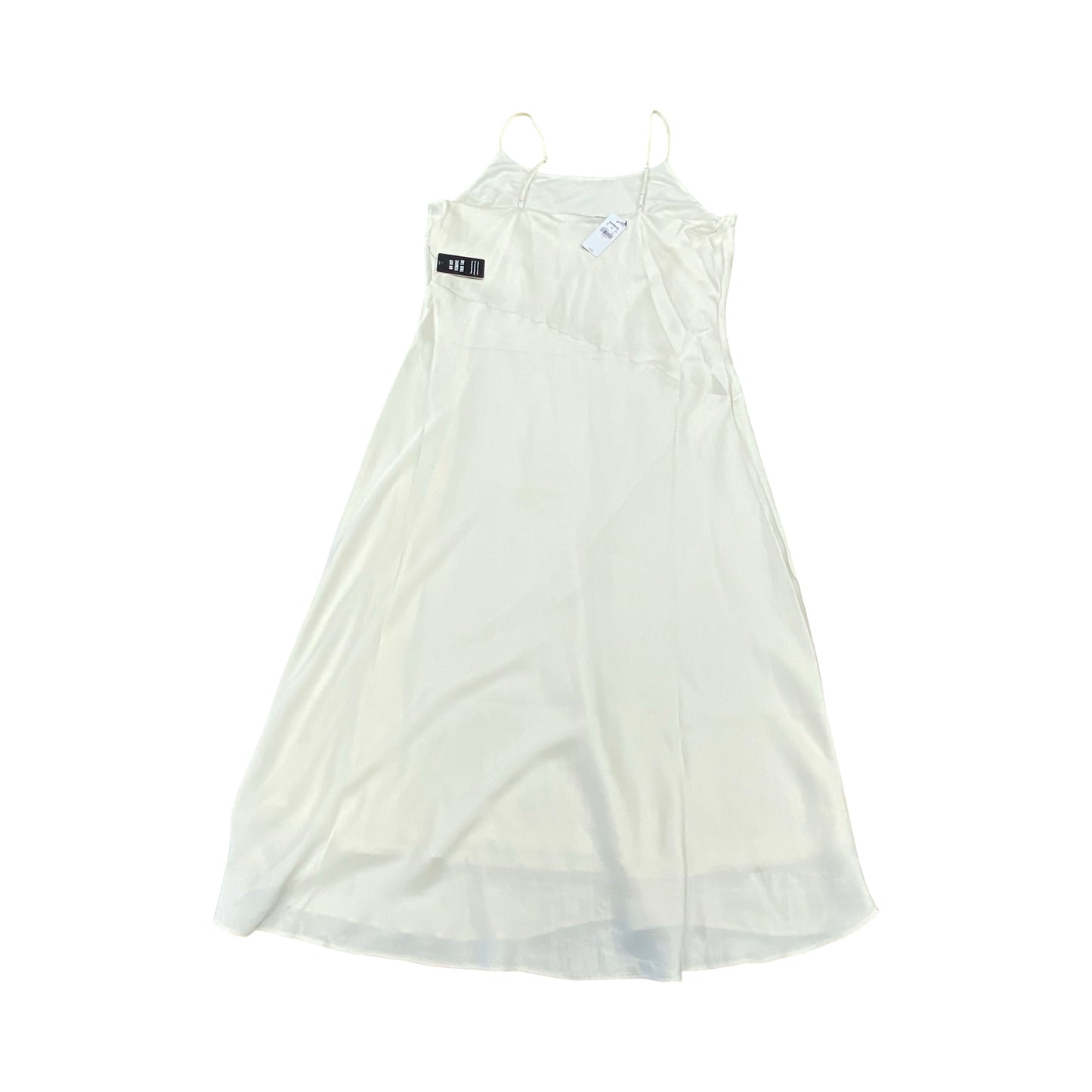 Dress Party Midi By Express In Cream, Size:Xl