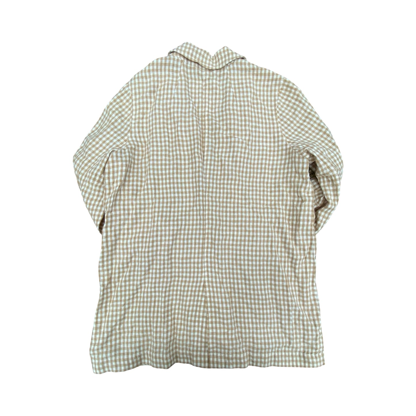 Blazer By Madewell In Checkered Pattern, Size:M