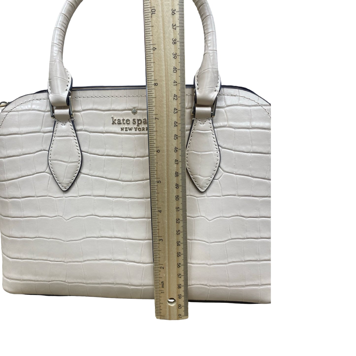 Handbag Designer By Kate Spade In Beige, Size:Small