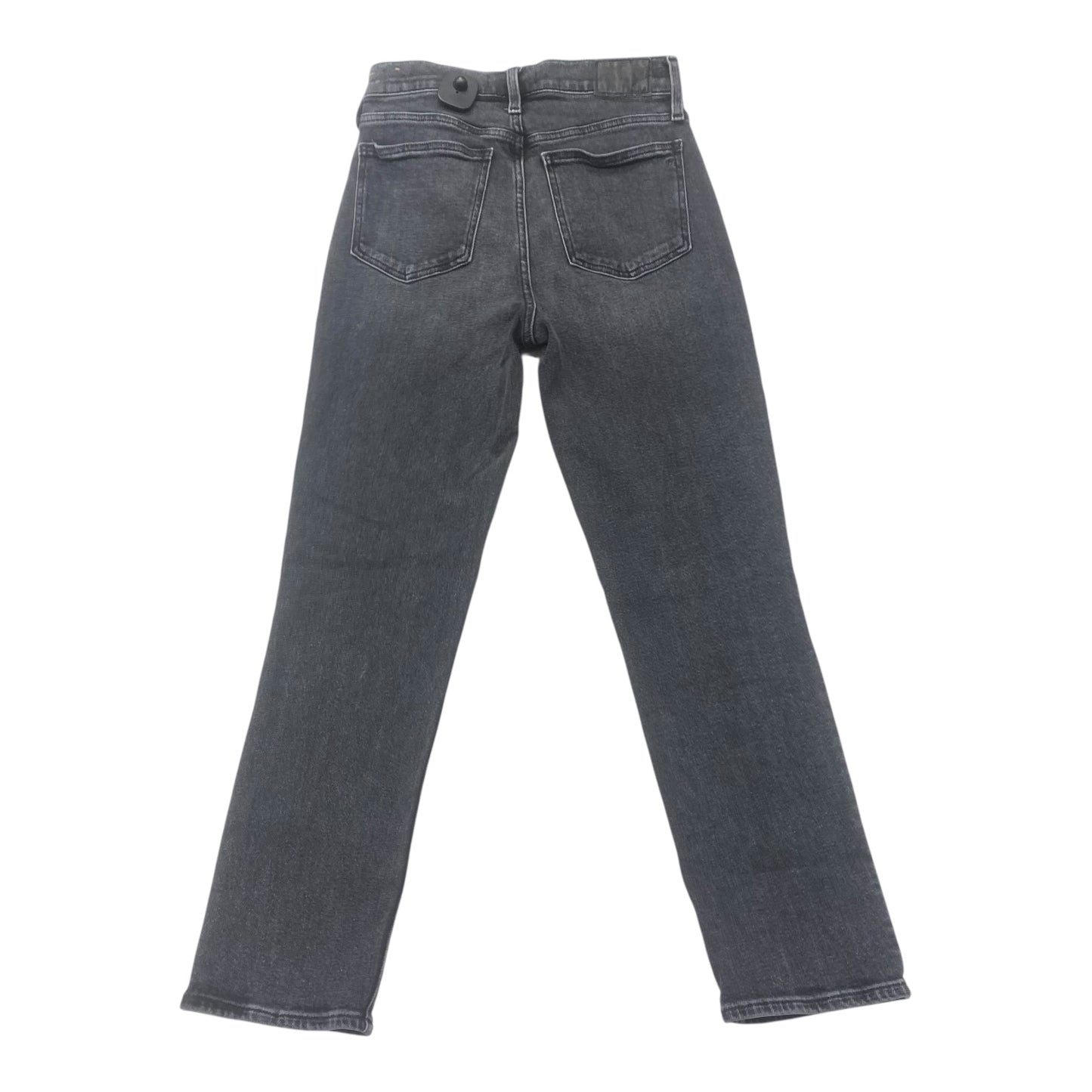Jeans Straight By Madewell In Black Denim, Size:4