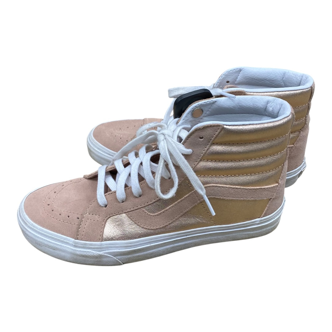Shoes Sneakers By Vans In Pink, Size:9