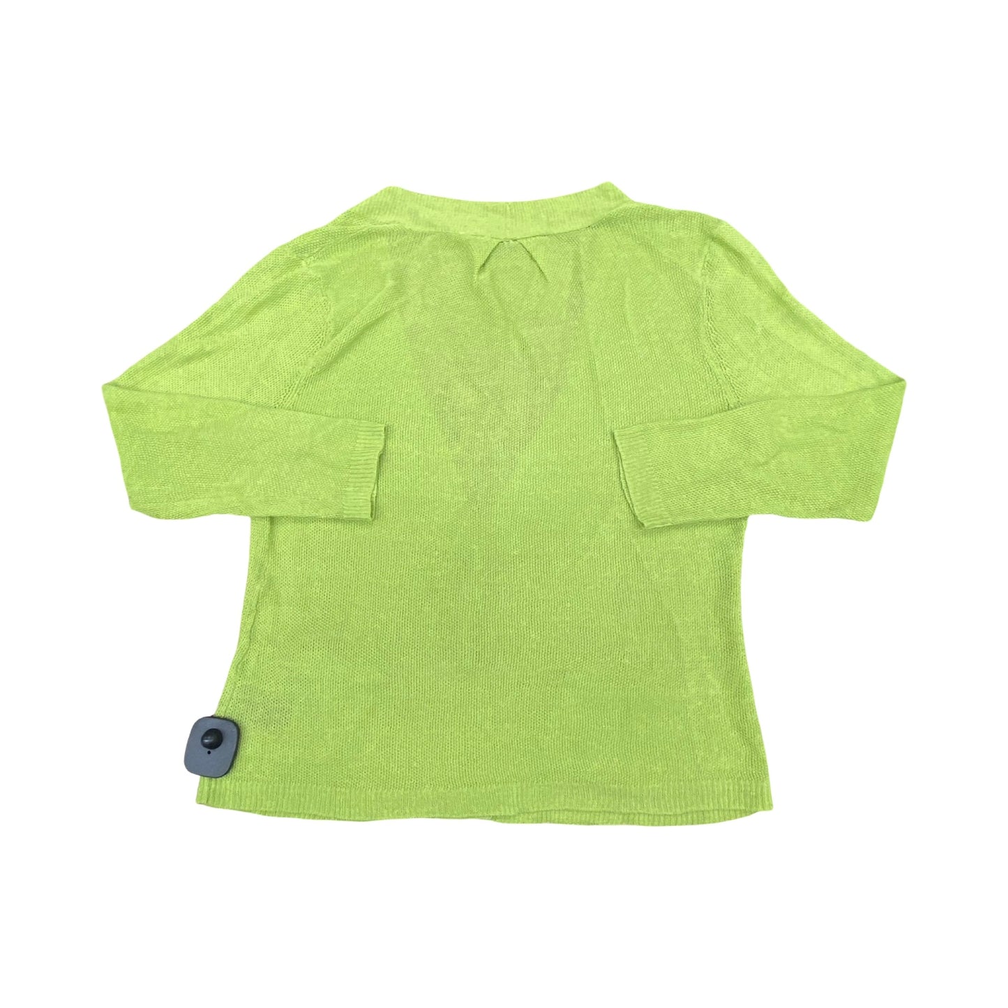 Sweater Cardigan By Nic + Zoe In Green, Size:M