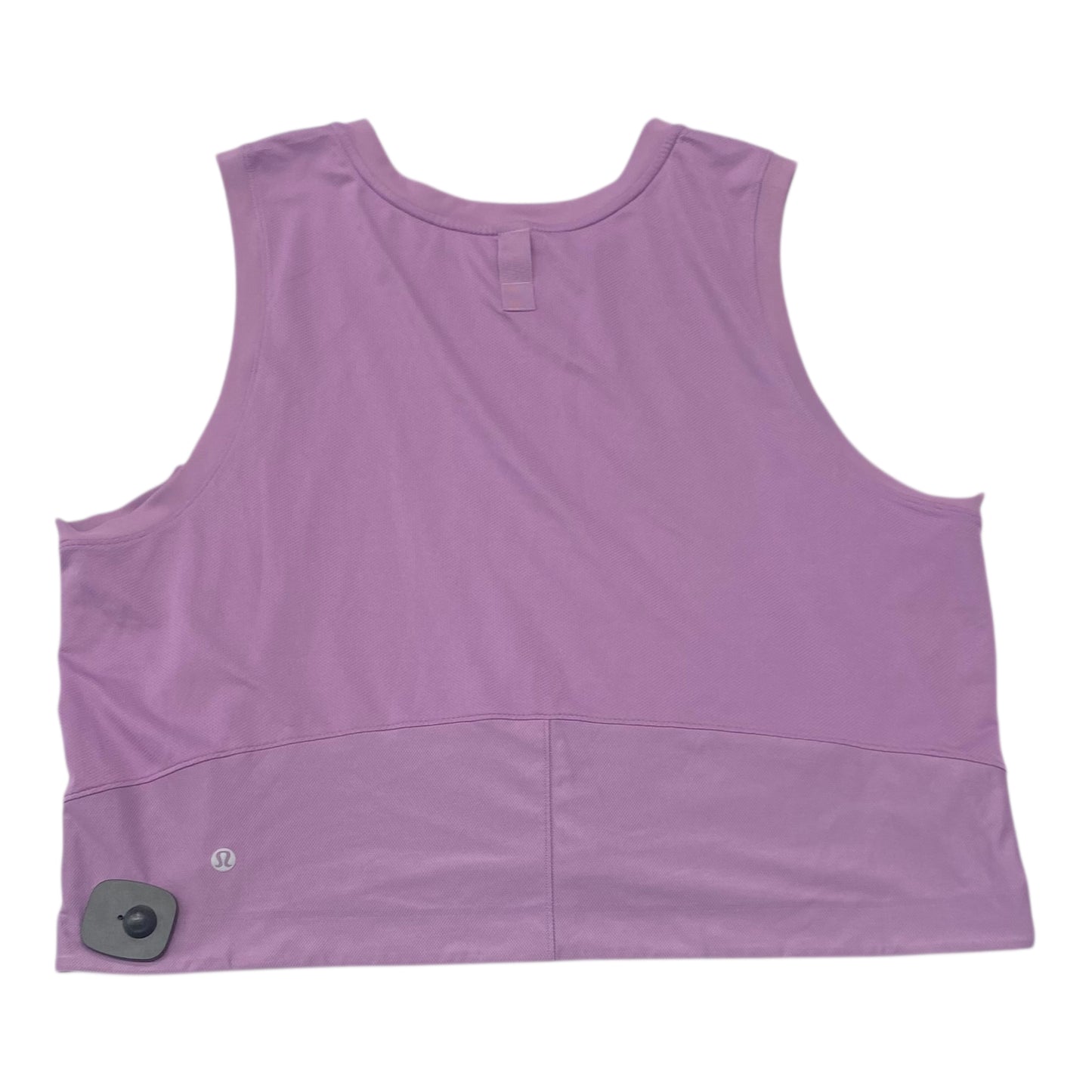 Athletic Tank Top By Lululemon In Purple, Size:L