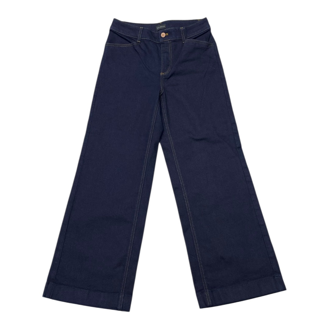 Jeans Wide Leg By Talbots In Blue, Size:6P
