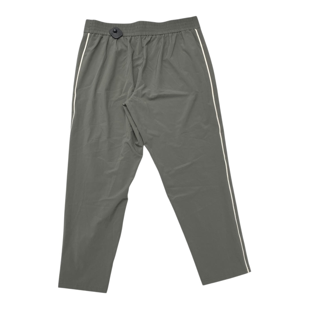 Athletic Pants By Simply Vera In Grey, Size:L