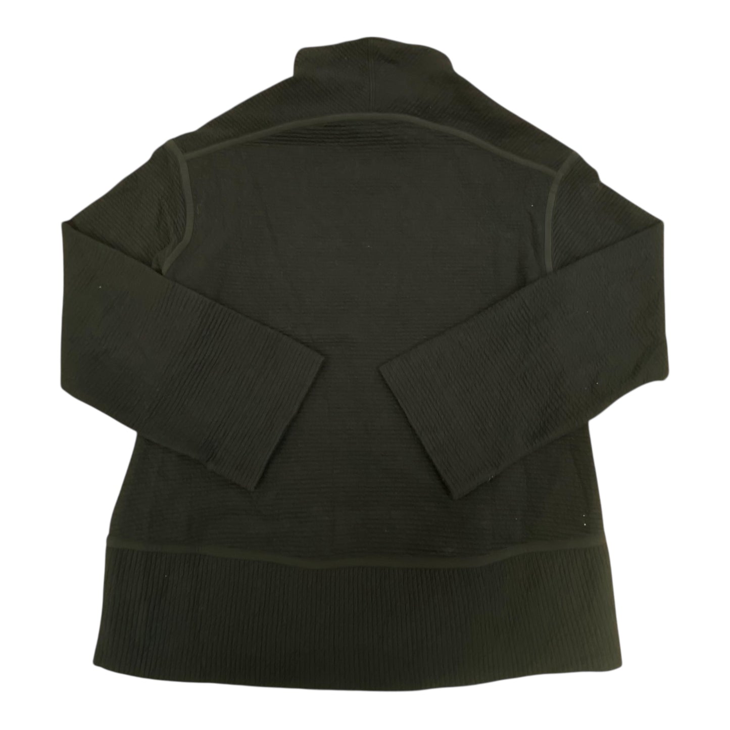 Athletic Sweatshirt Collar By Lululemon In Black, Size:6