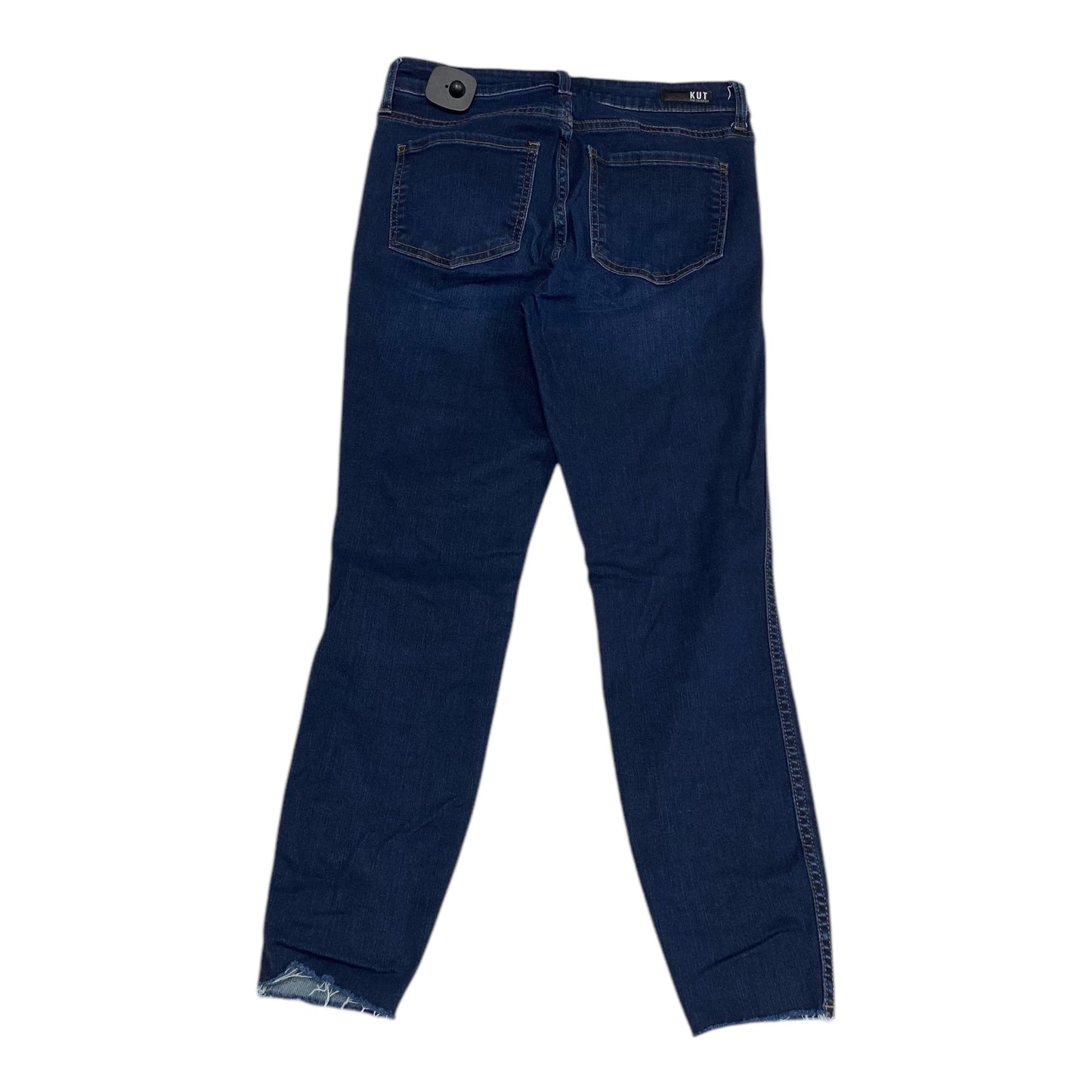 Jeans Skinny By Kut In Blue Denim, Size:4