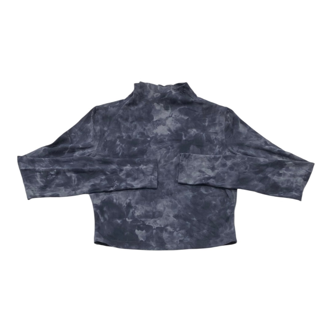 Athletic Top Ls Collar By Lululemon In Camouflage Print, Size:6