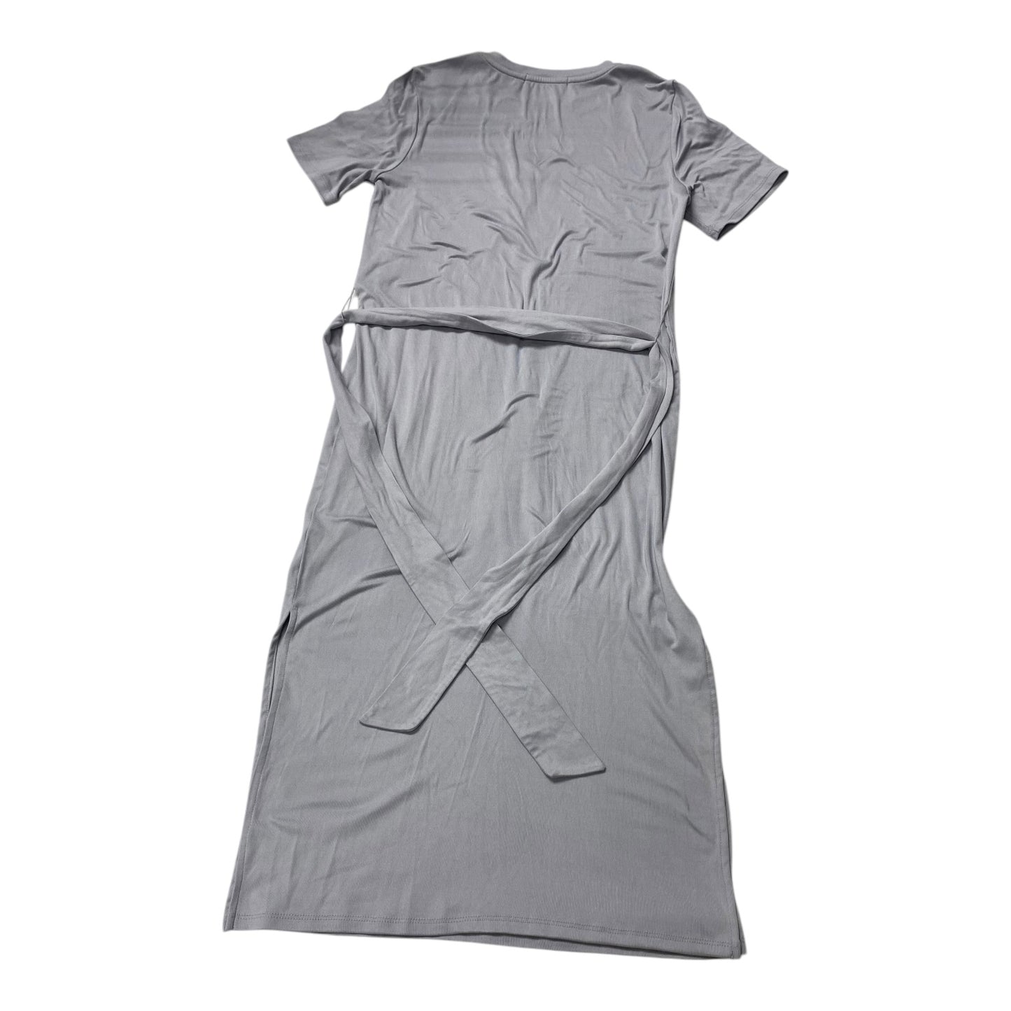 Dress Casual Midi By GIBSONLOOK In Grey, Size:Xs