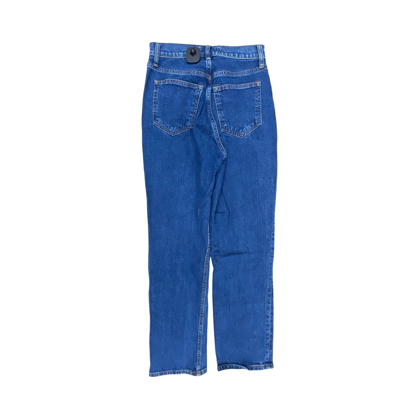 Jeans Straight By Abercrombie And Fitch In Blue, Size:2