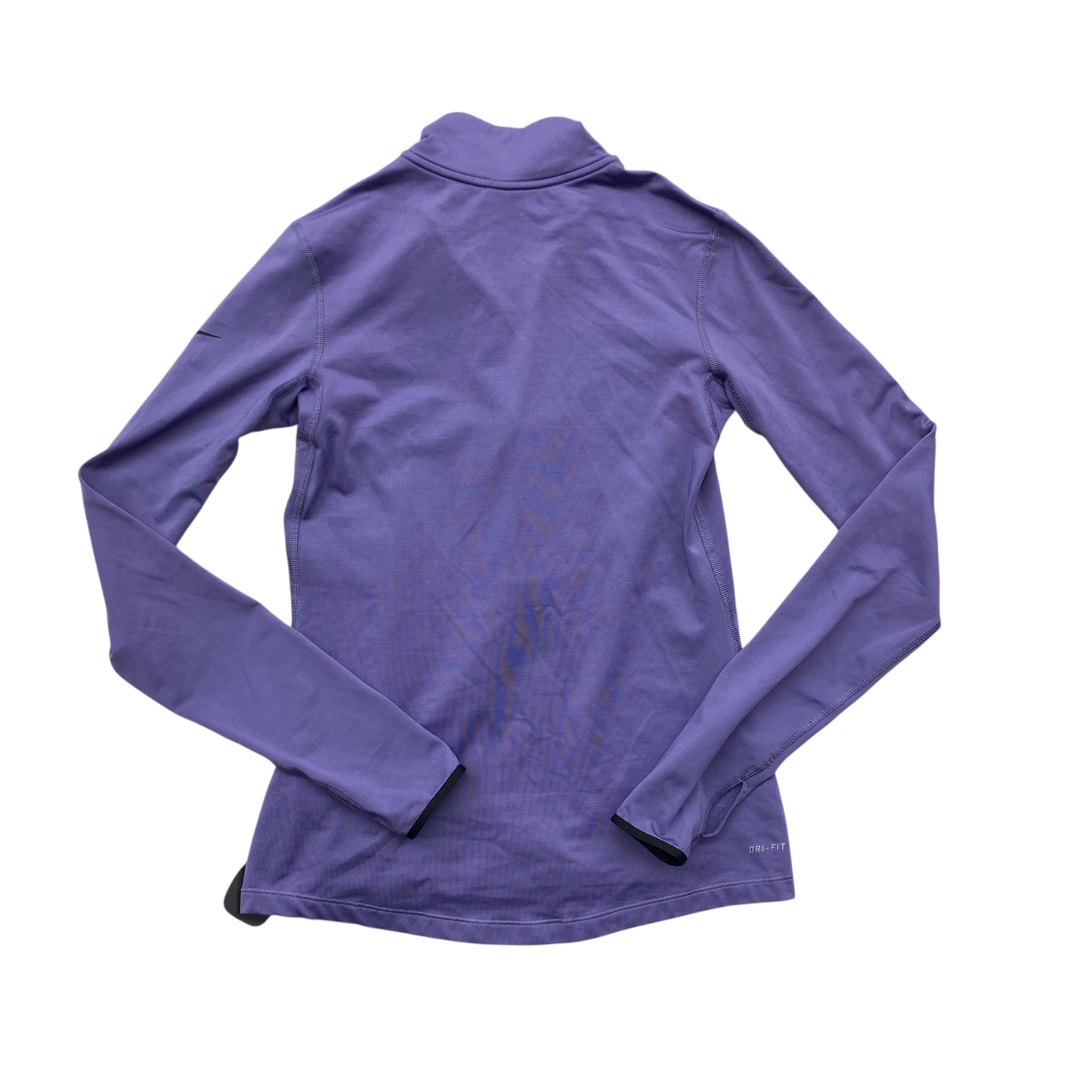 Athletic Sweatshirt Collar By Nike Apparel In Purple, Size:M
