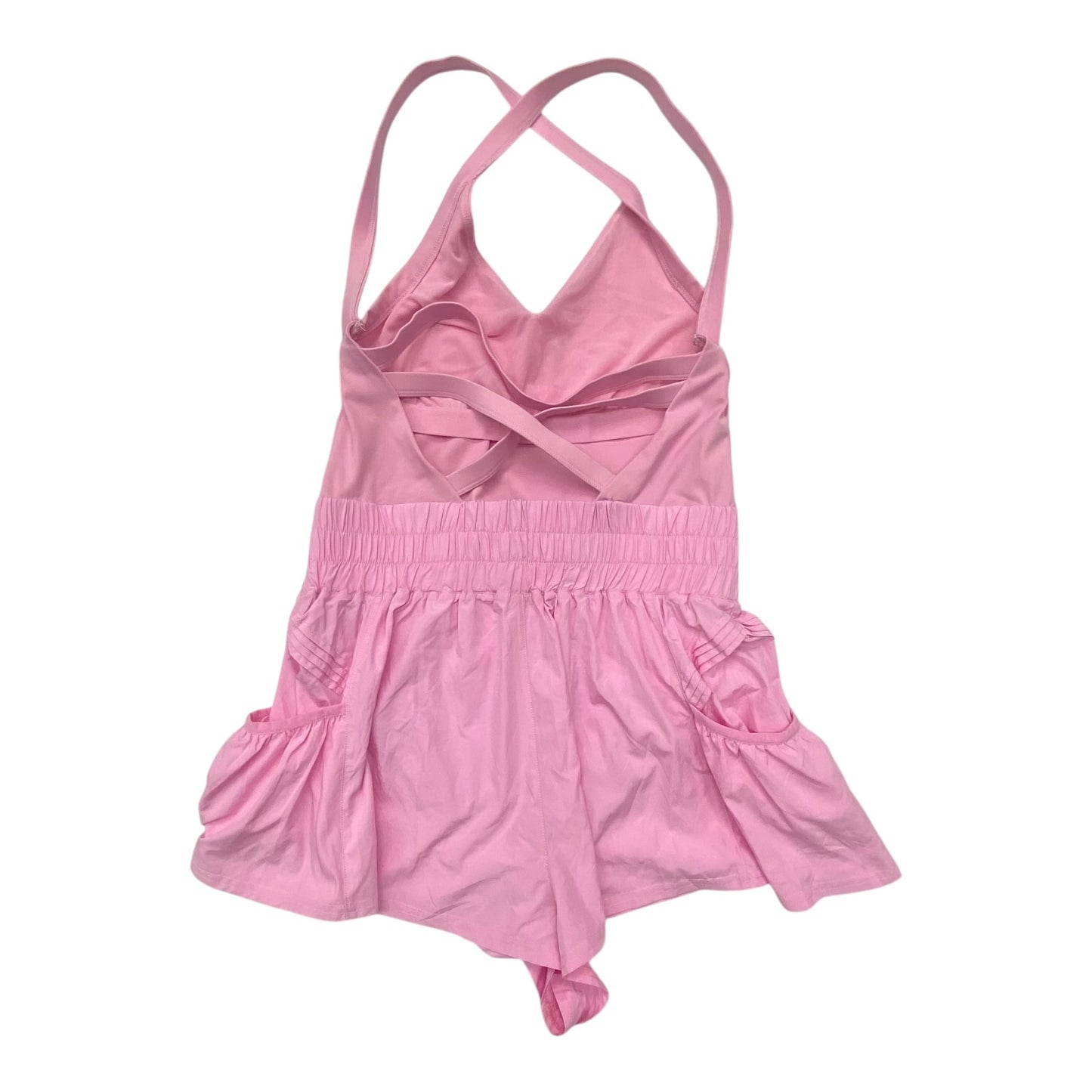 Romper By Free People In Coral, Size:S