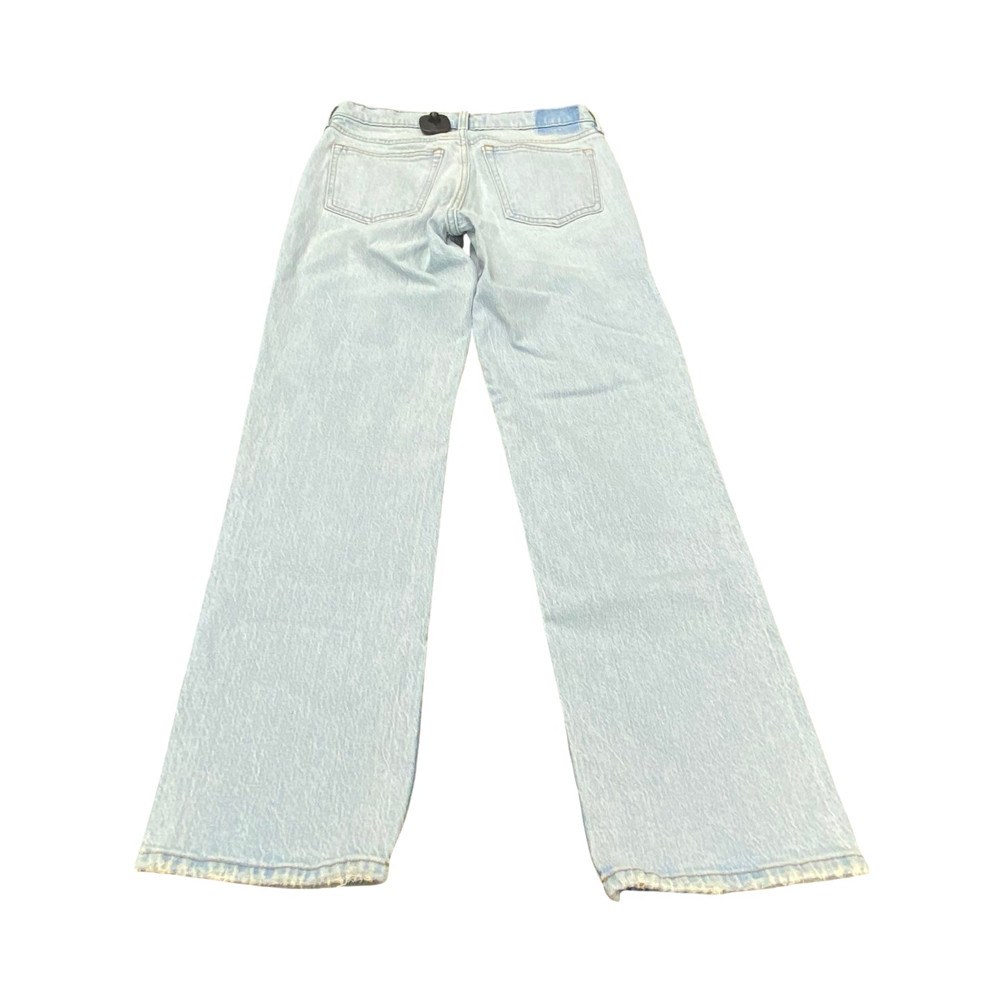 Jeans Straight By Abercrombie And Fitch In Blue Denim, Size:2