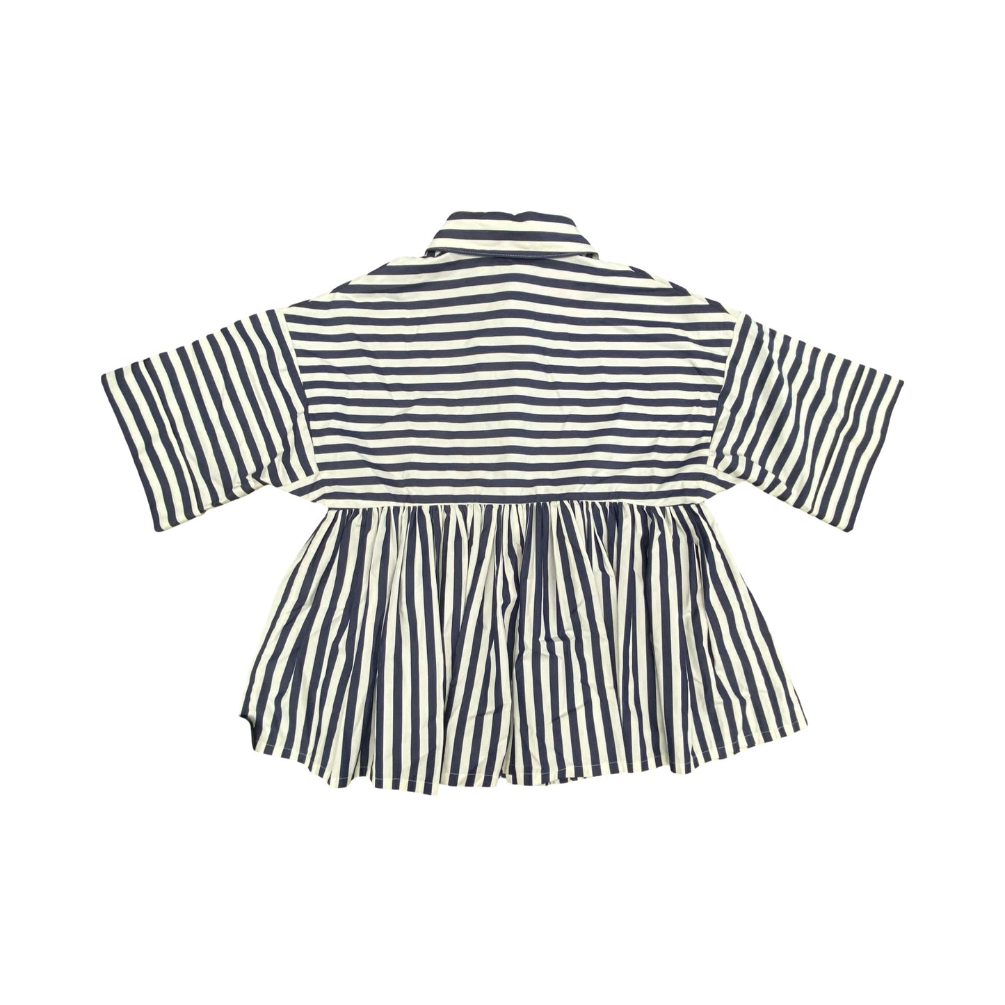 Top Ss Designer By Kate Spade In Blue & White, Size:Xxs
