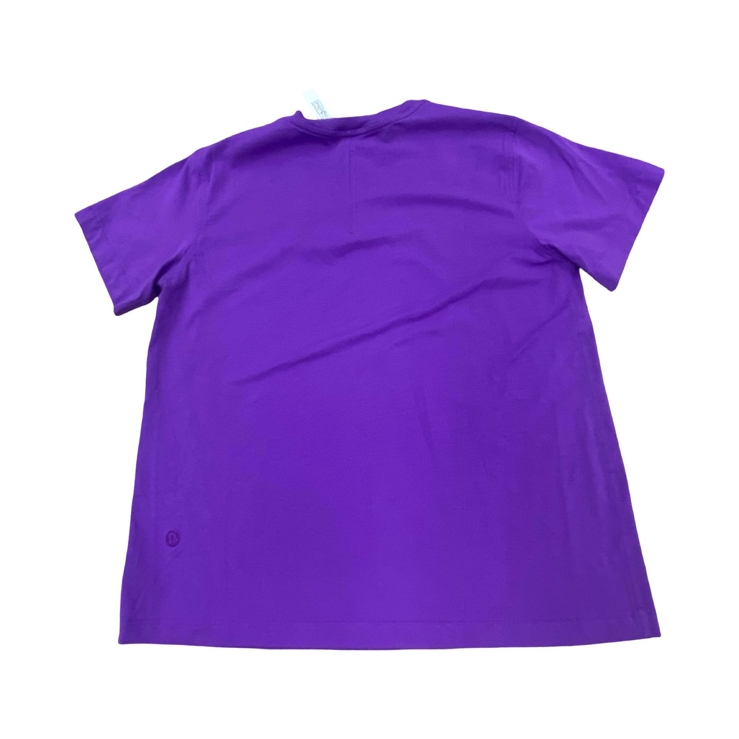 Athletic Top Ss By Lululemon In Purple, Size:S