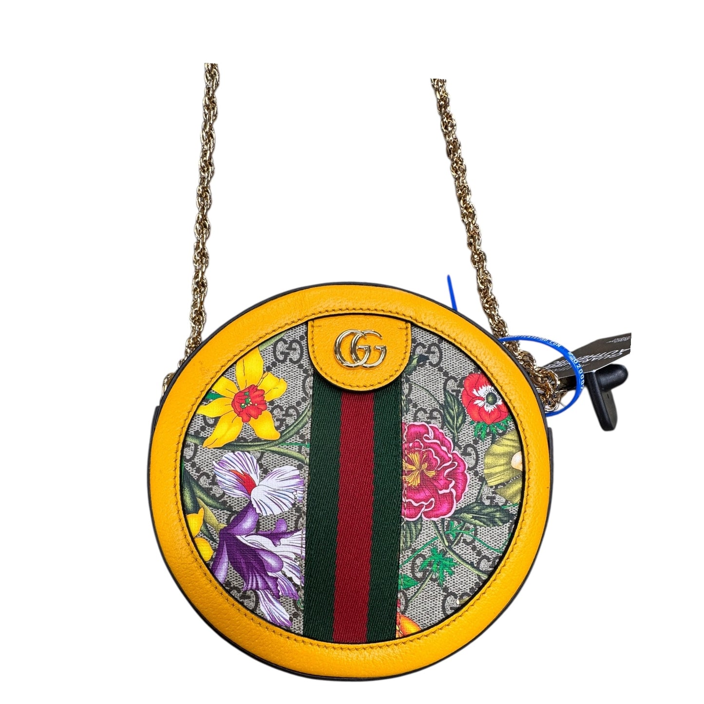 Handbag Luxury Designer By Gucci In Multi, Size:Small